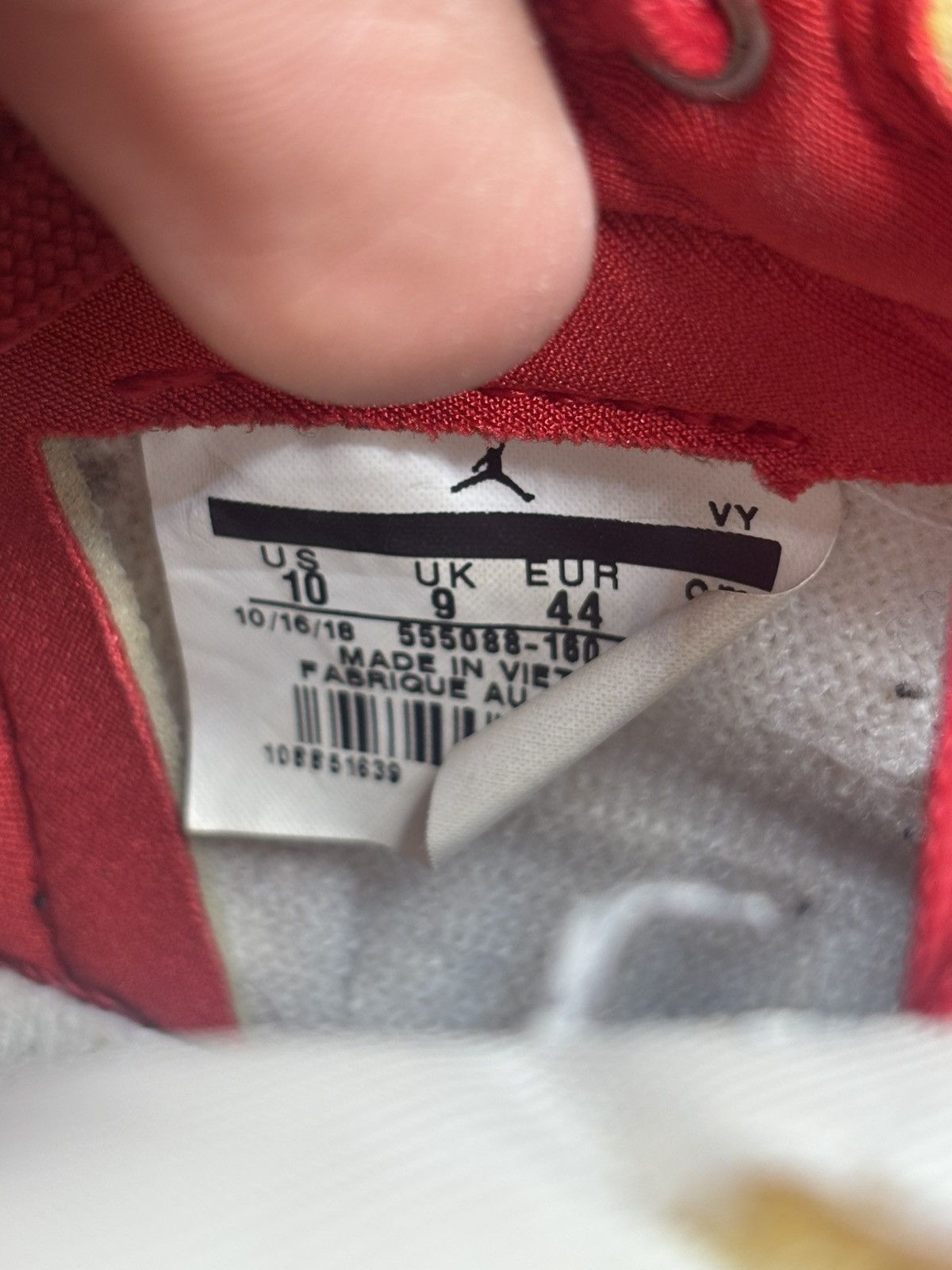 Jordan Brand Air Jordan 1 Phantom Gym Red Size US 10 / EU 43 - 6 Thumbnail