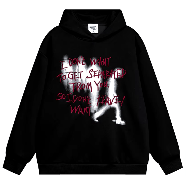 Japanese Brand × Vintage "Leave Door-Black-L" Hoodie Size US L / EU 52-54 / 3 - 1 Thumbnail