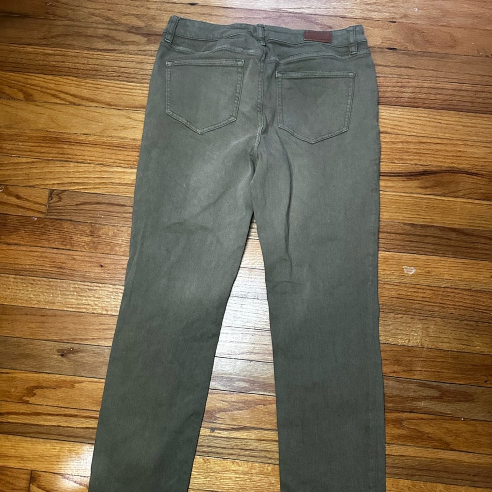 Lands' End Lands End Not to Low Rise Slim Jeans Green Size 30" / US 8 / IT 44 - 3 Thumbnail