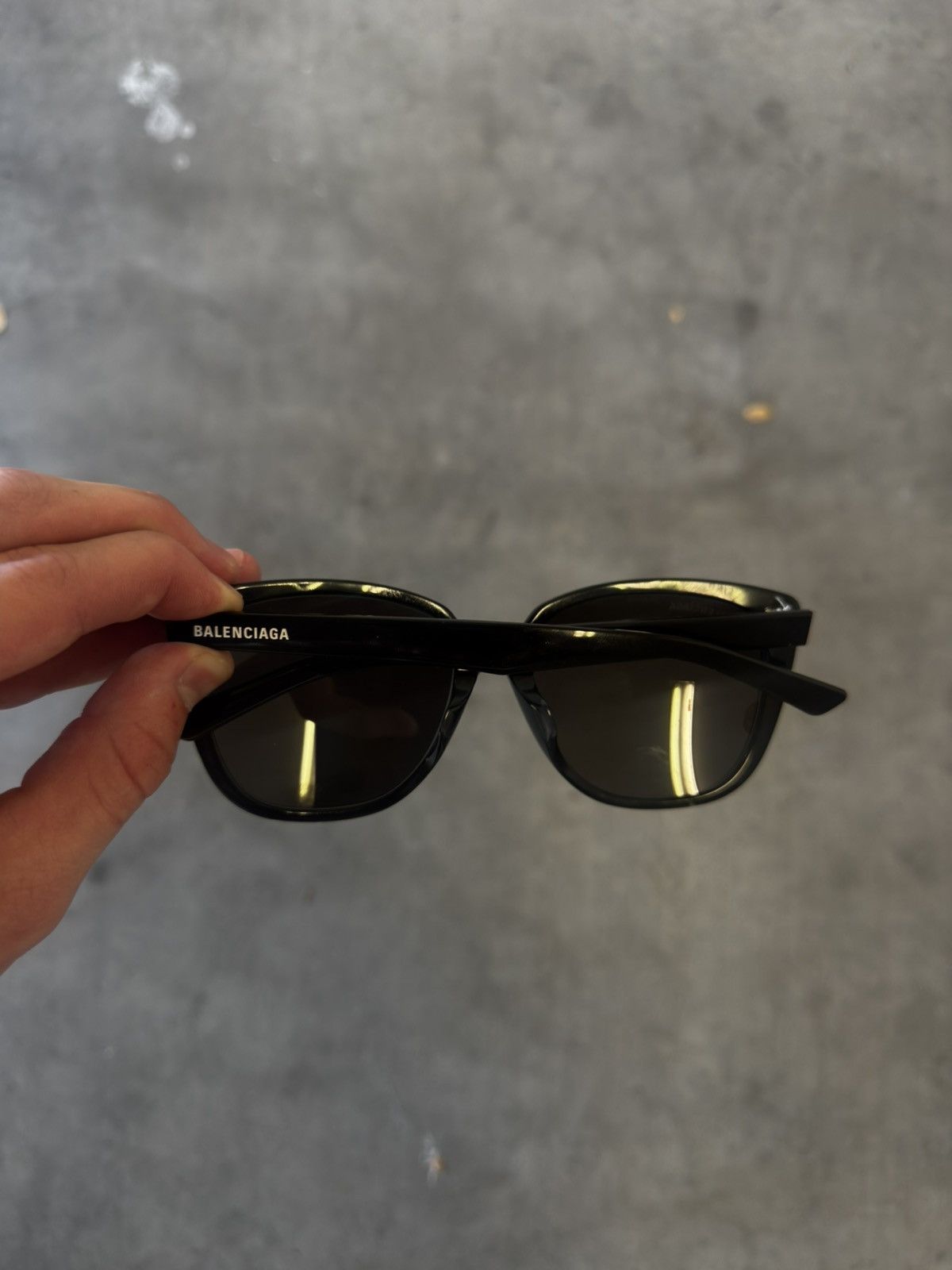 Balenciaga Balenciaga Paris D-frame Black Sunglasses Size ONE SIZE - 3 Thumbnail