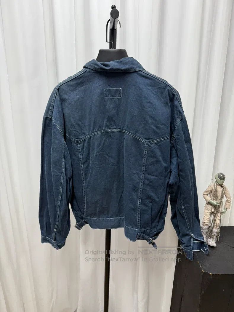 Dries Van Noten DRIES VAN NOTEN Loose canvas jacket with topstitching Size US M / EU 48-50 / 2 - 8 Thumbnail