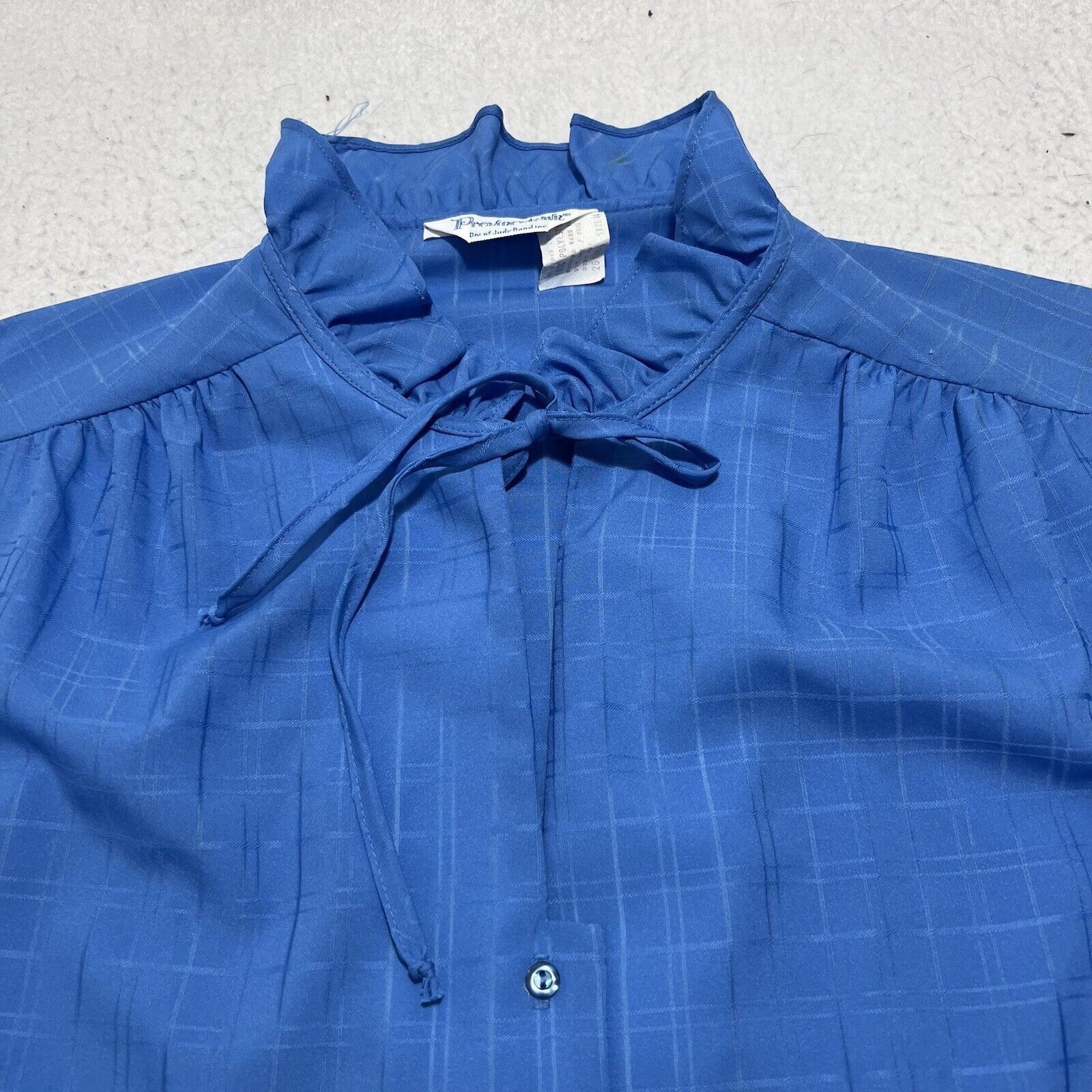 Vintage Vintage 80s Provincetown Judy Bond 44 Button Down Blouse Size XL / US 12-14 / IT 48-50 - 2 Thumbnail