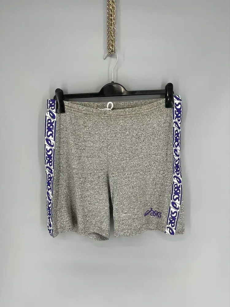 Vintage Vintage 90s Asics Lampas Logo Shorts Streetwear Size M Size US 32 / EU 48 - 1 Thumbnail