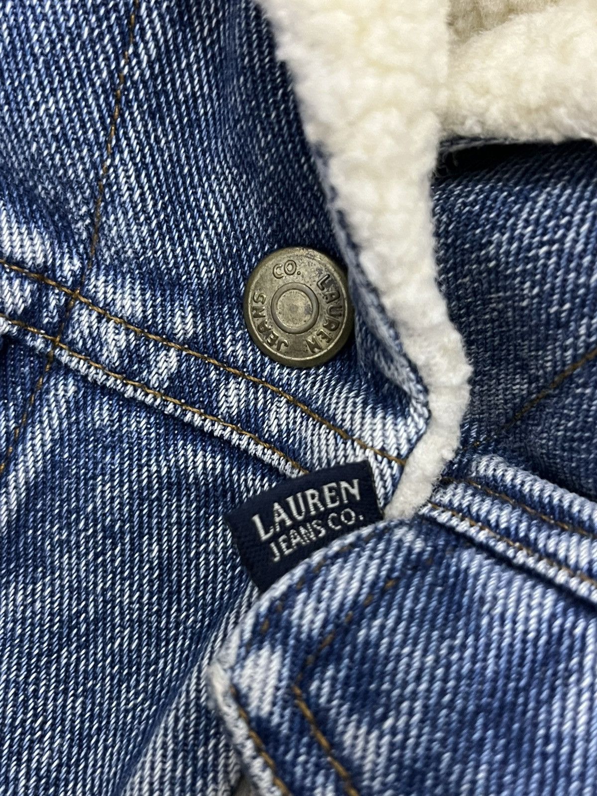 Ralph Lauren Lauren Jeans Co Ralph Lauren Lined Button Up Jean Jacket Size US M / EU 48-50 / 2 - 12 Thumbnail