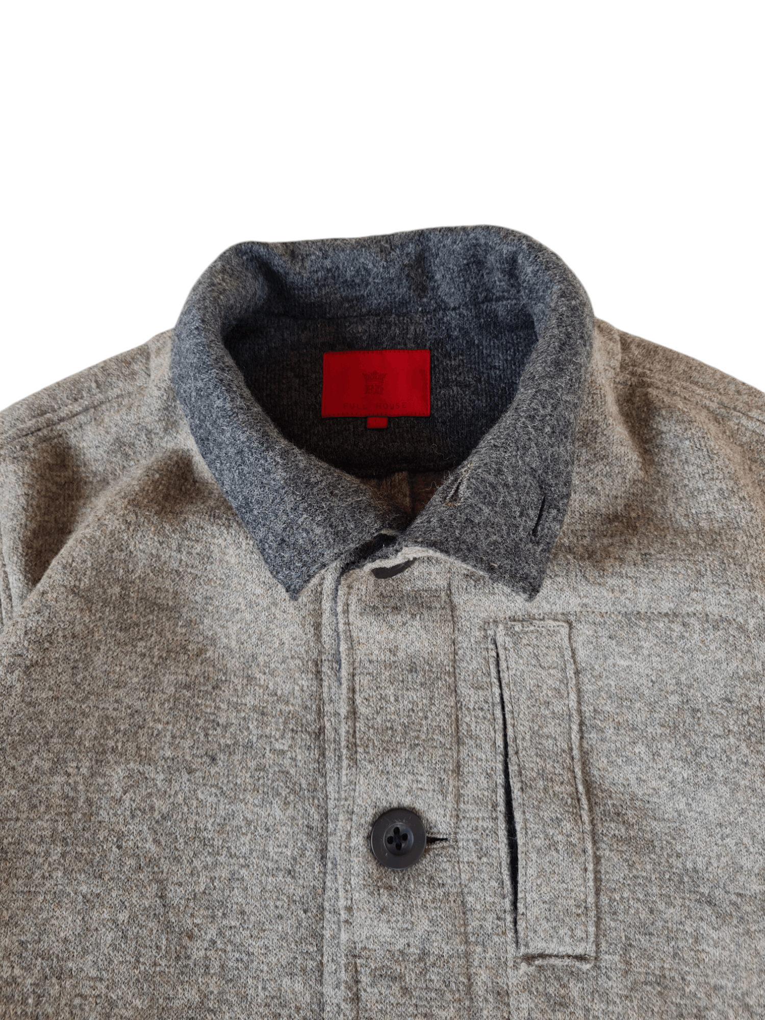 Japanese Brand × Vintage Vtg Full House Wool Jacket Size US L / EU 52-54 / 3 - 3 Thumbnail