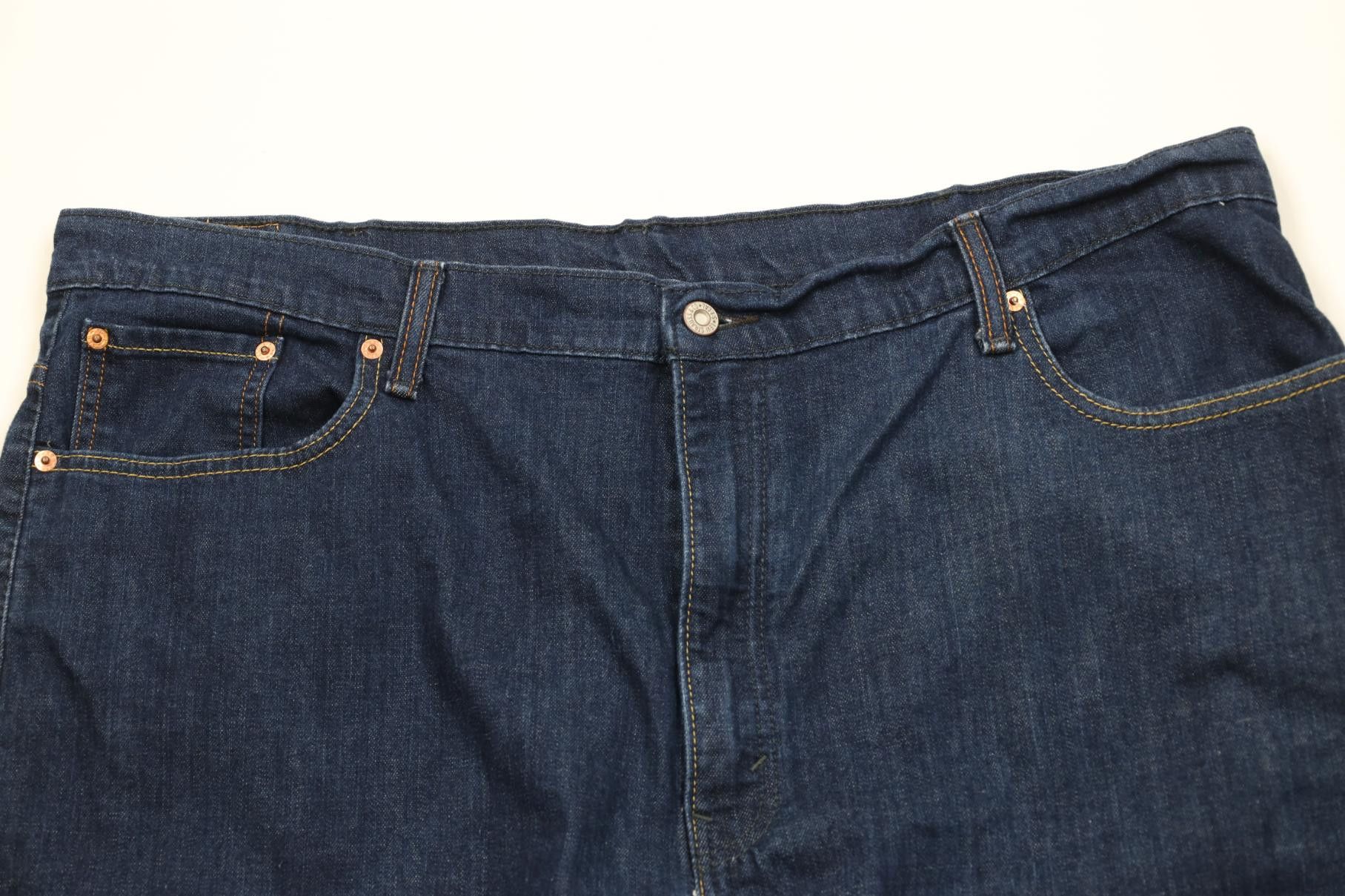 Levi's Vintage Y2K Levis 569 Fit Baggy Denim Jean Shorts Jorts Blue Size US 44 / EU 60 - 2 Thumbnail