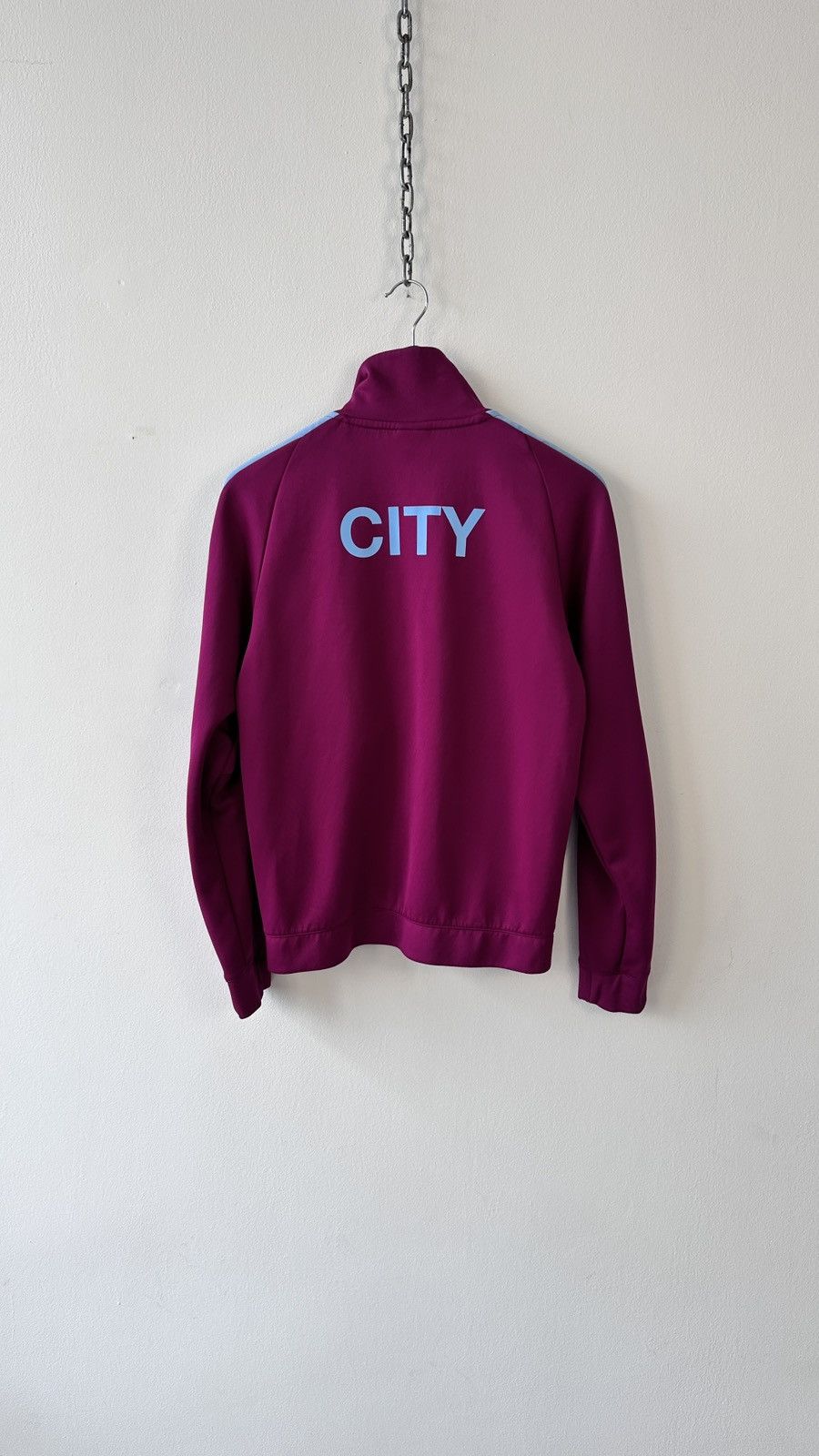 Nike Manchester City Football Tracktop Nike N98 Tribute Jacket Size US S / EU 44-46 / 1 - 10 Thumbnail