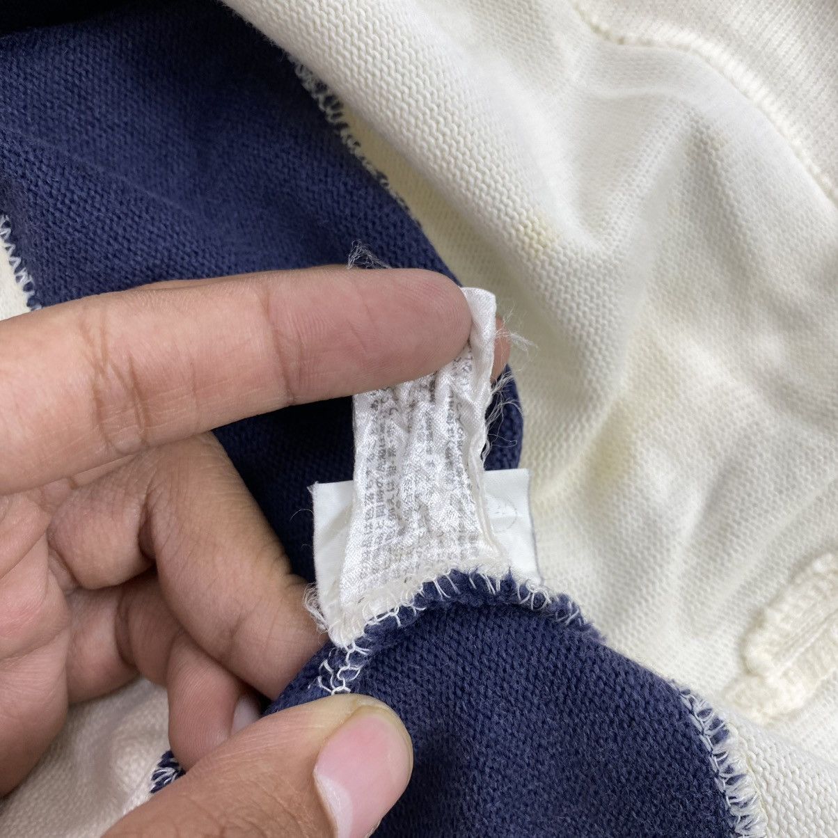 Issey Miyake 1990s Issey Miyake Im Product Studio Striped Hoodie Designer Size US M / EU 48-50 / 2 - 10 Thumbnail
