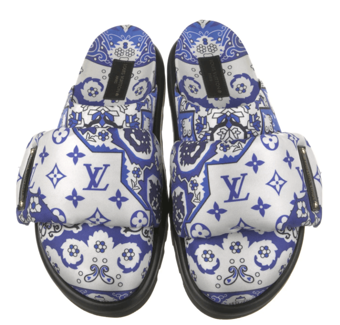 Louis Vuitton Louis Vuitton 2022 Printed Mules Women's Size: 9 | IT 39 Size US 9 / IT 39 - 1 Thumbnail