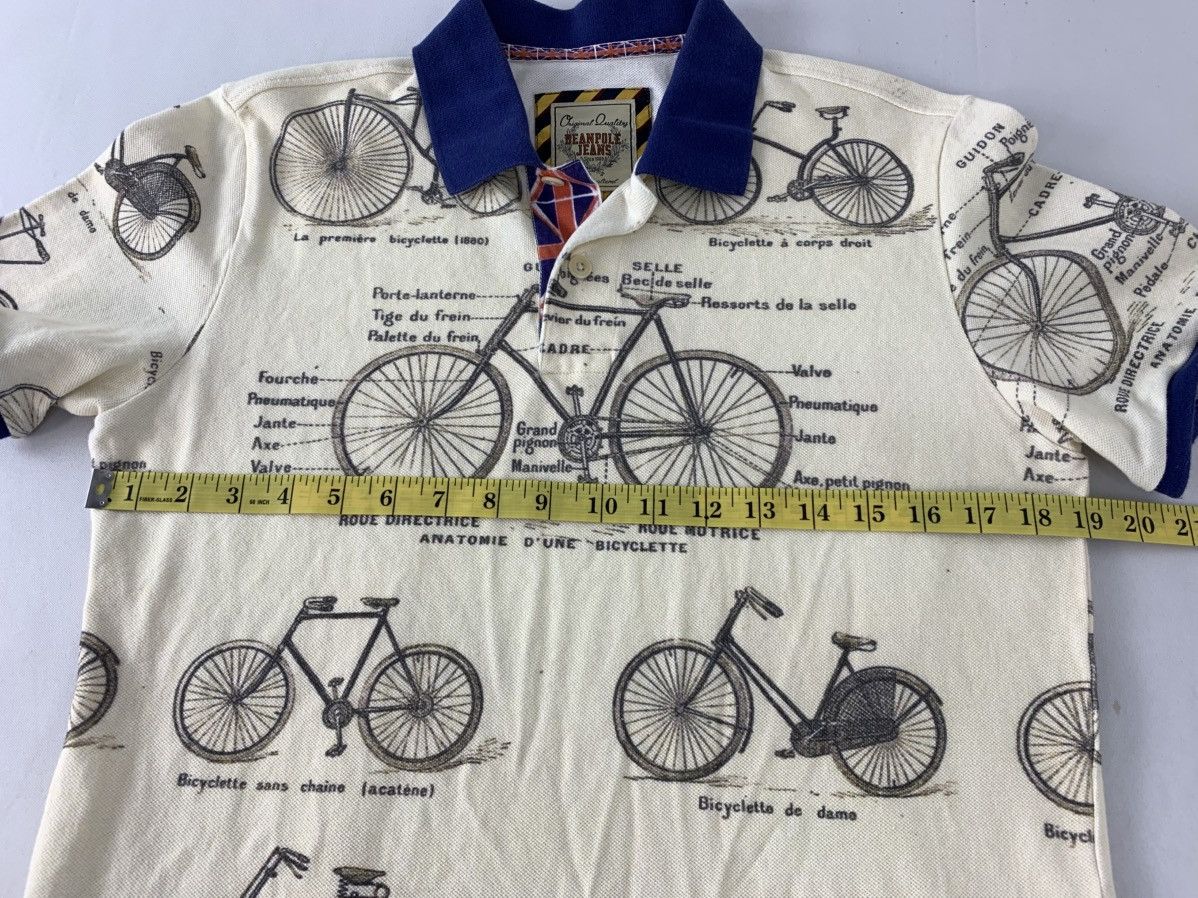 BEANPOLE Beanpole Jeans Anatomie D’une Bicyclette Polo Tee Size US M / EU 48-50 / 2 - 8 Thumbnail