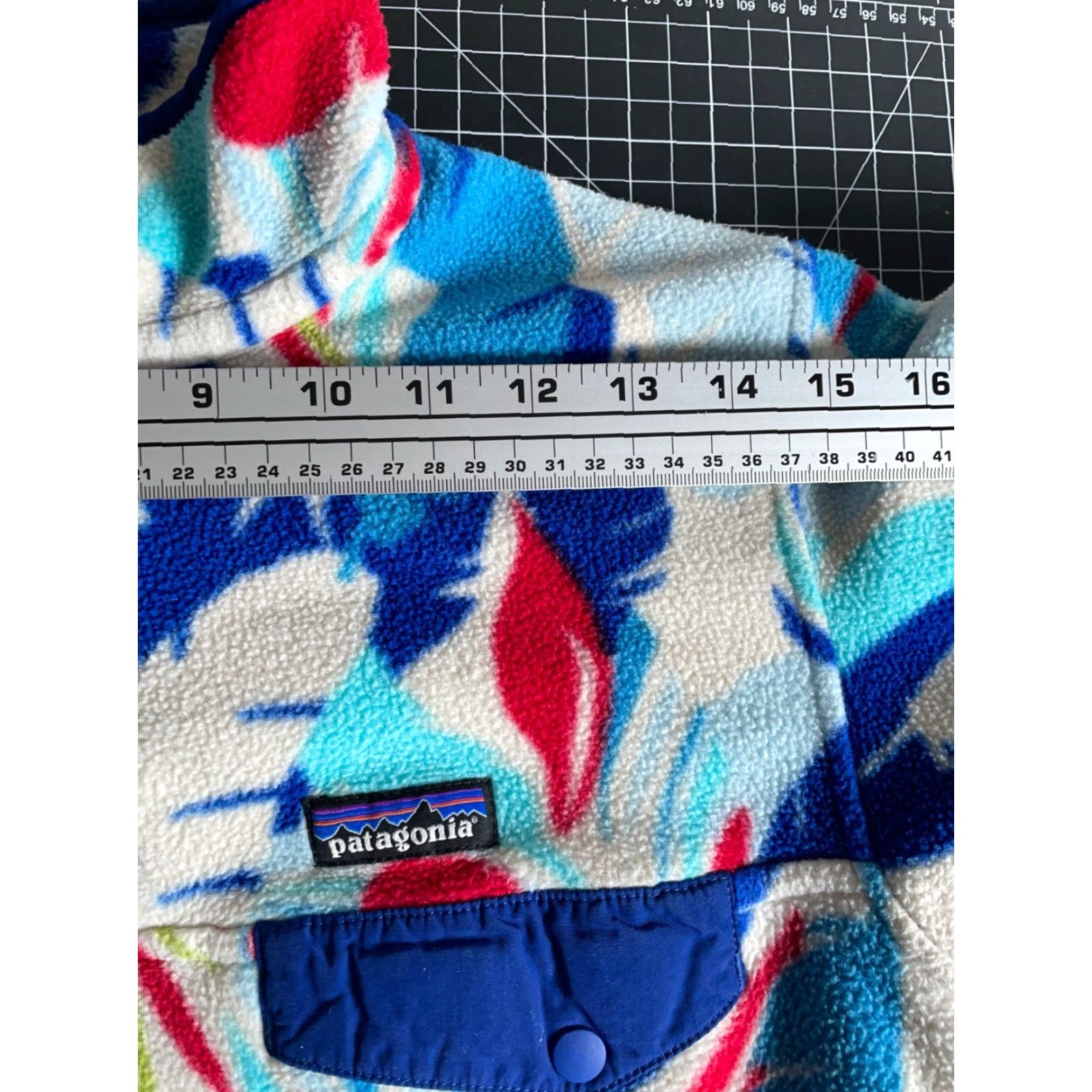 Patagonia Patagonia Synchilla Snap T Fleece Women's Small Blue Feather Pullover Jacket Size S / US 4 / IT 40 - 7 Thumbnail