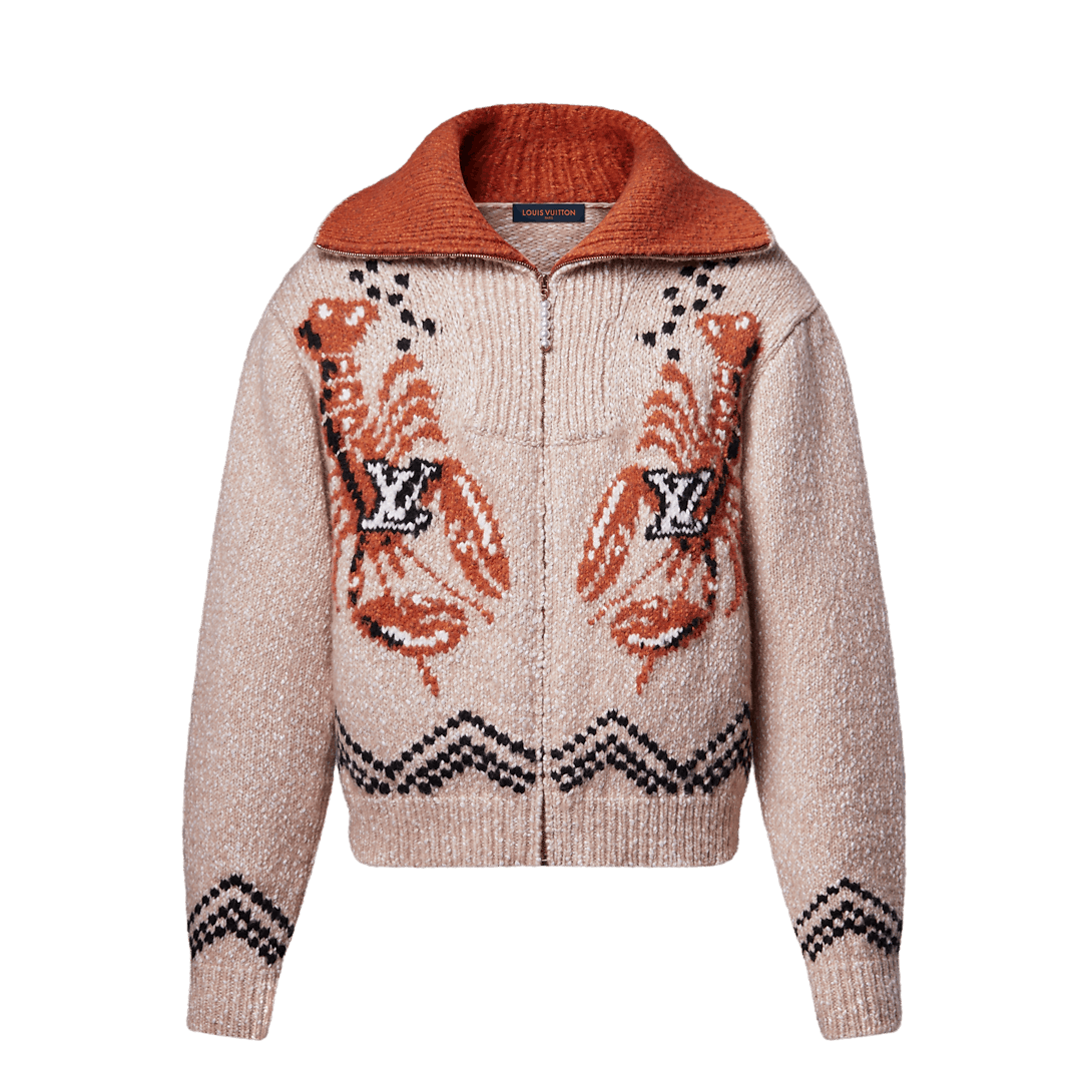 Louis Vuitton Zipped Knitted Blouson Size US L / EU 52-54 / 3 - 1 Thumbnail