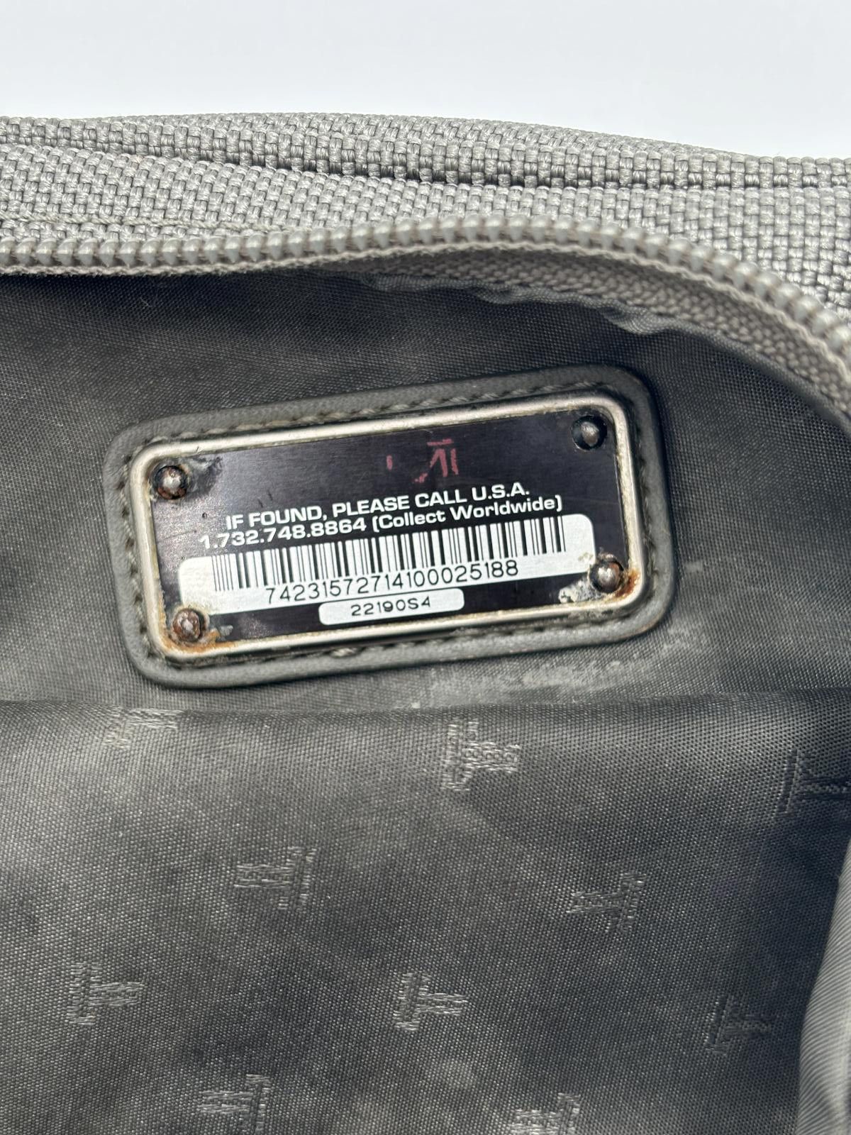 Tumi Tumi Laptop Sleeve 13 " Padded Balistic Nylon + Small Bag Size ONE SIZE - 7 Thumbnail