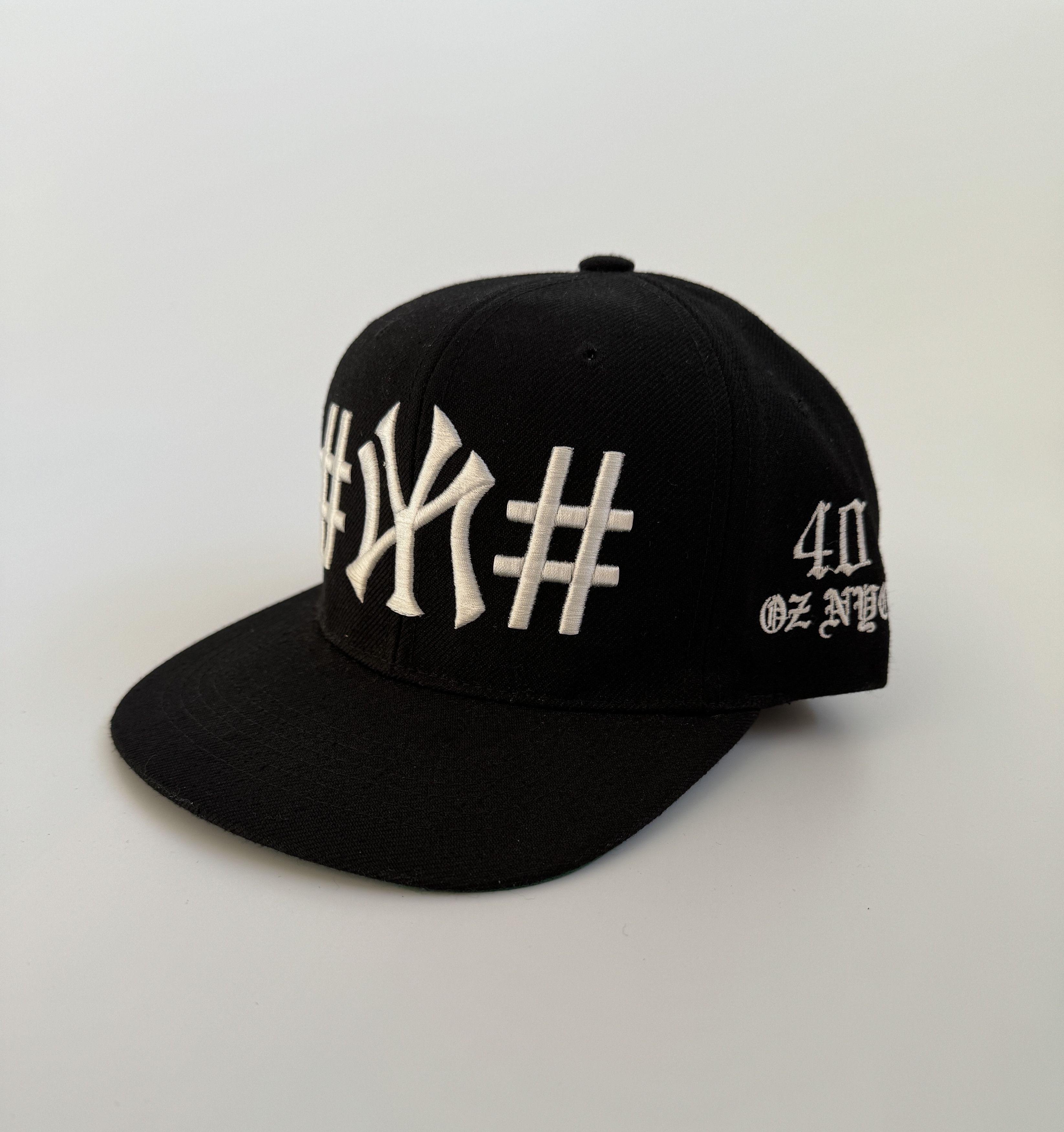 image of 40Oz NYC x Been Trill 40 Oz Nyc Snapback in Black, Men's