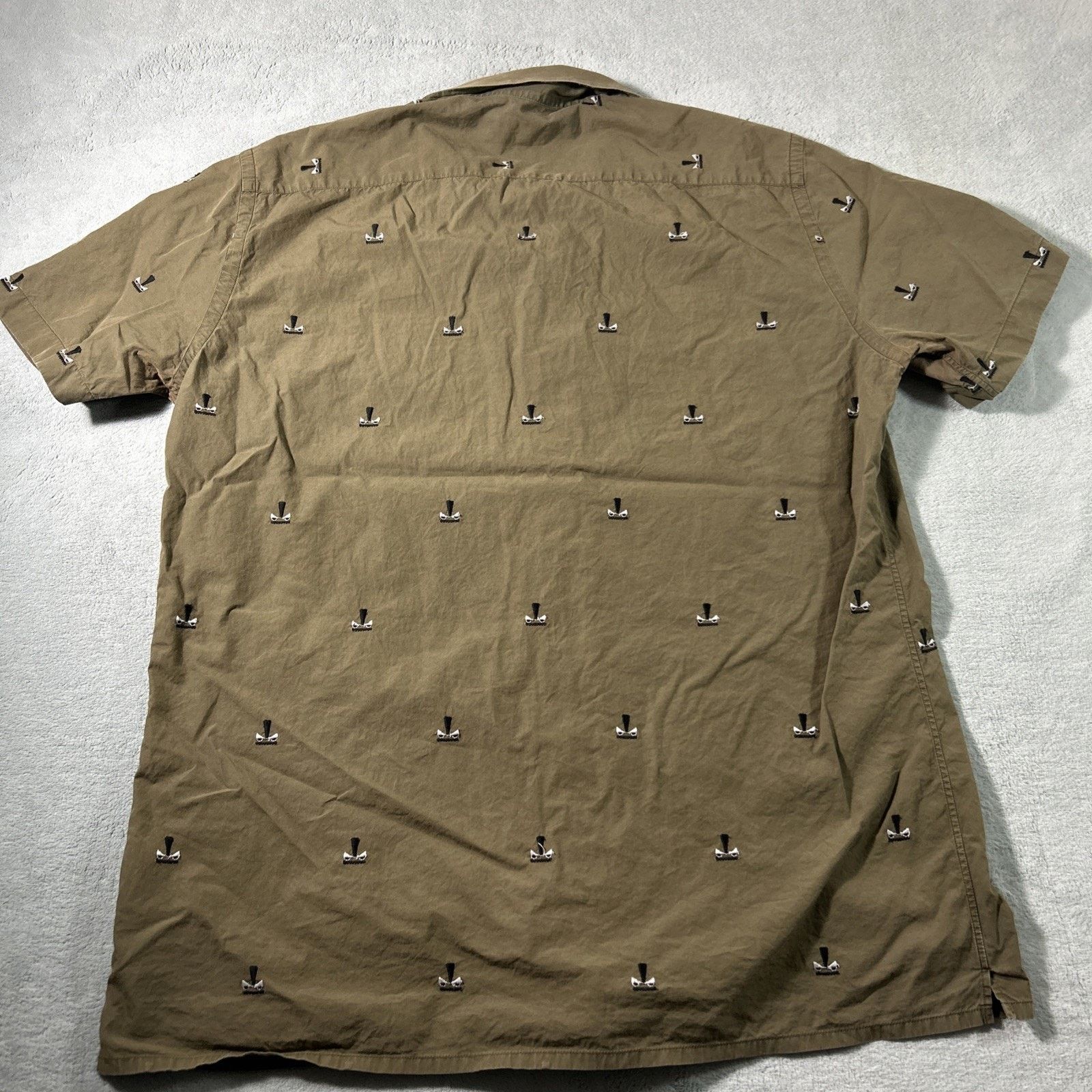 Fendi Fendi Embroidery Button Up Dress Shirt Womens Large 41 Italy Size L / US 10 / IT 46 - 3 Thumbnail