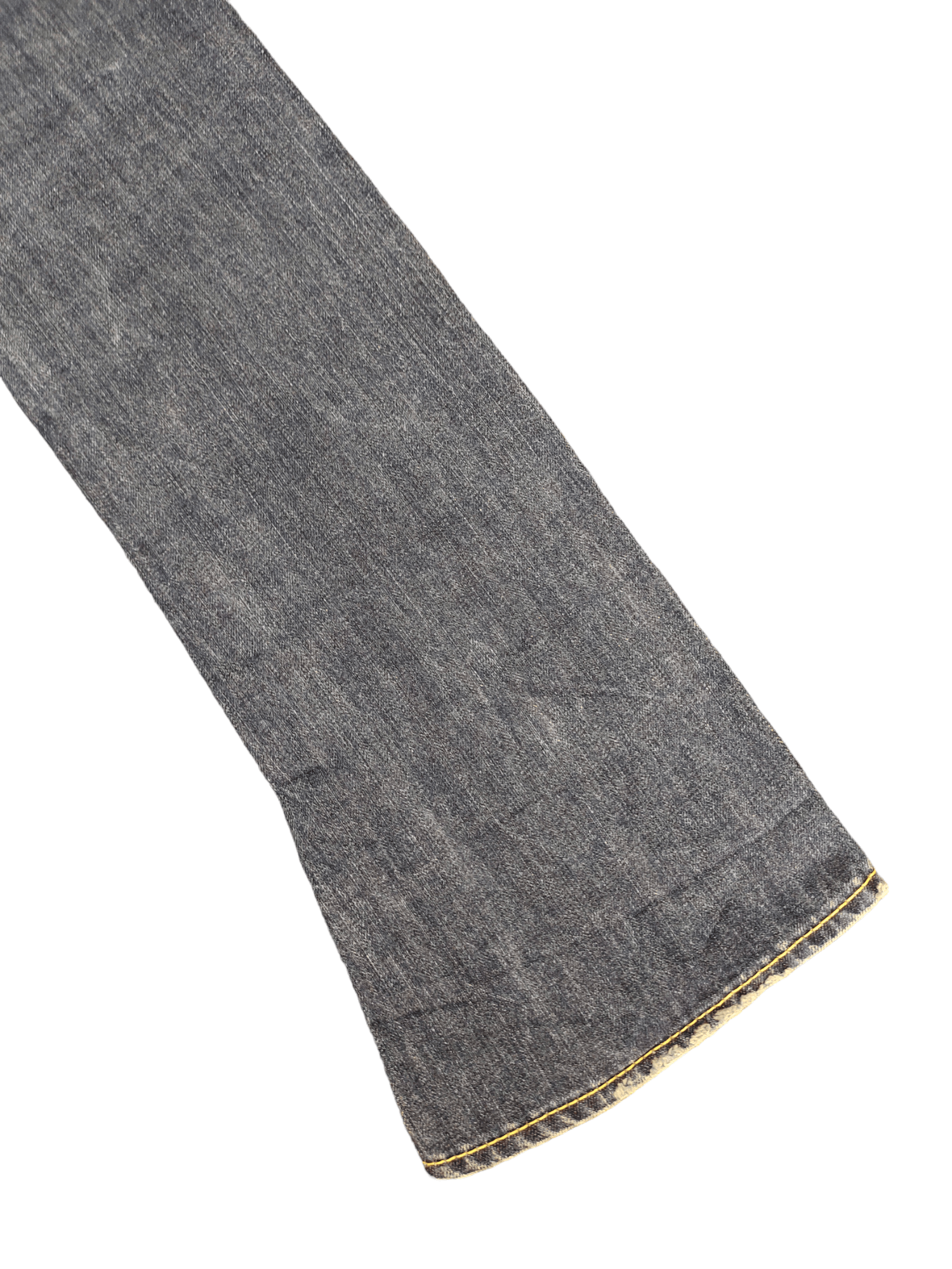 If Six Was Nine Flare Jeans Rodeo Crowns Spiral Cut Faded Low Rise Boot Cut Size US 27 - 16 Thumbnail