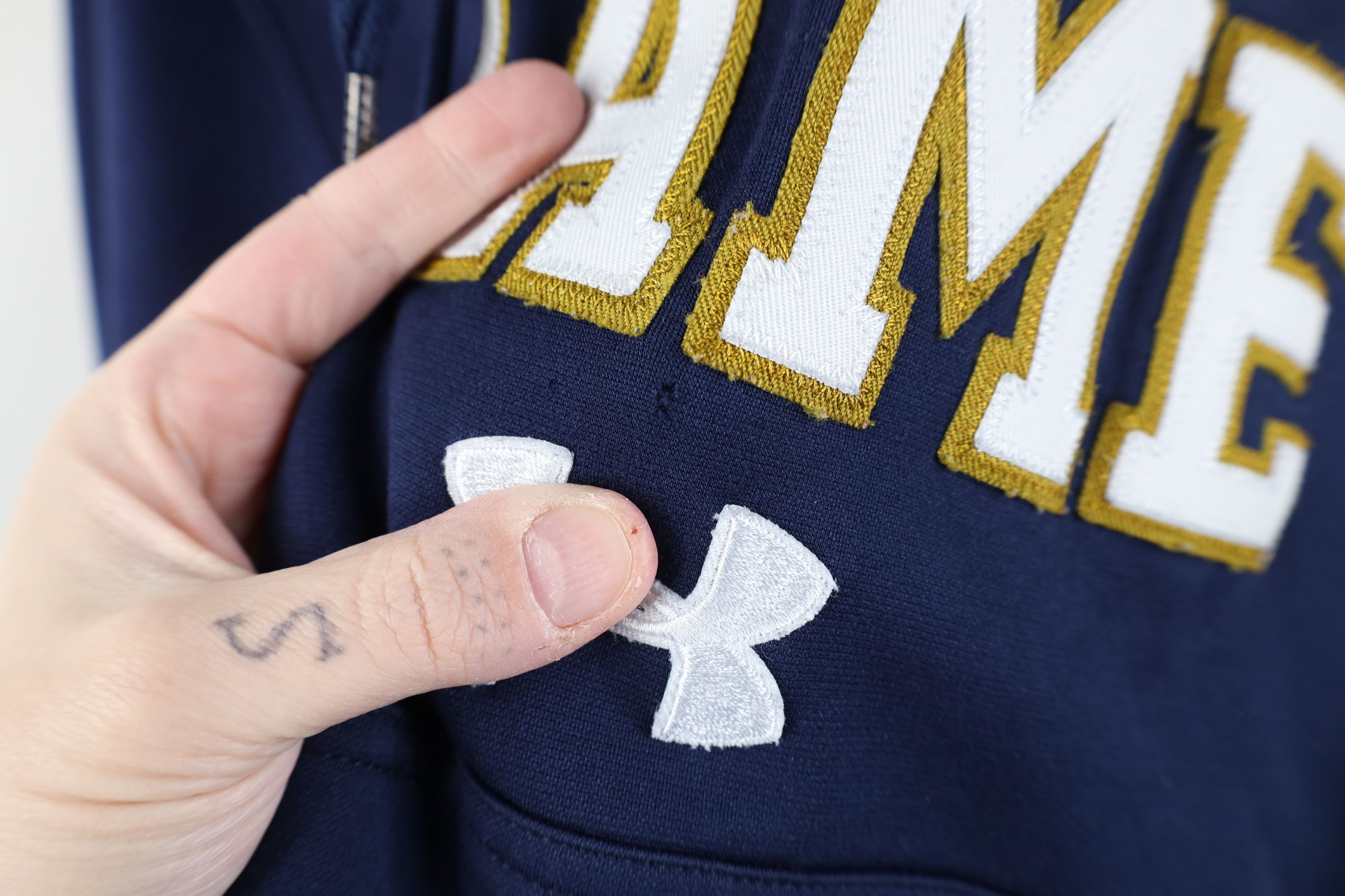 Under Armour Under Armour Notre Dame University Hoodie Sweatshirt Blue Size US S / EU 44-46 / 1 - 6 Thumbnail