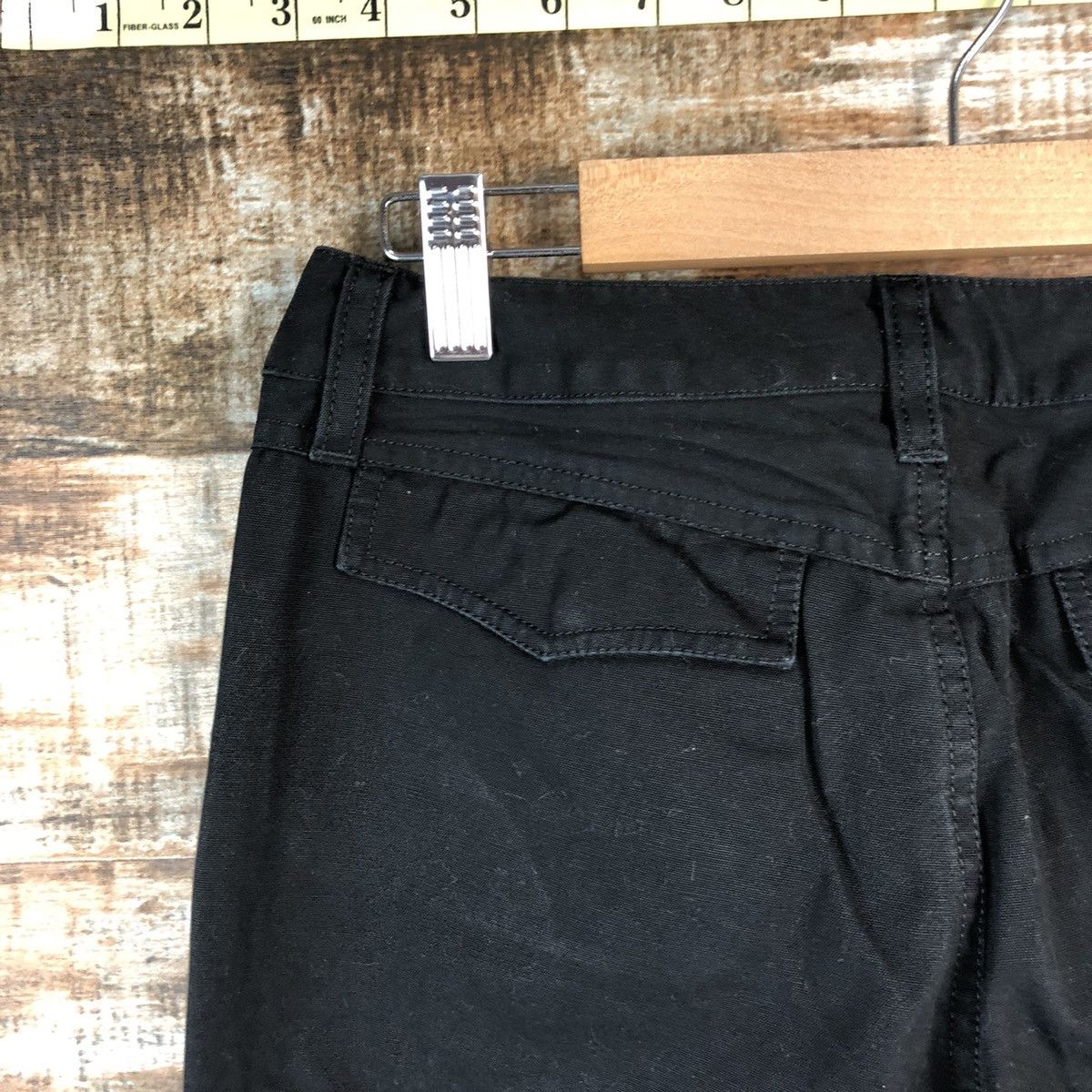 Japanese Brand A.V.V Black Cargo utility Multipocket Pants #A2436 Size 27" / US 4 / IT 40 - 18 Thumbnail