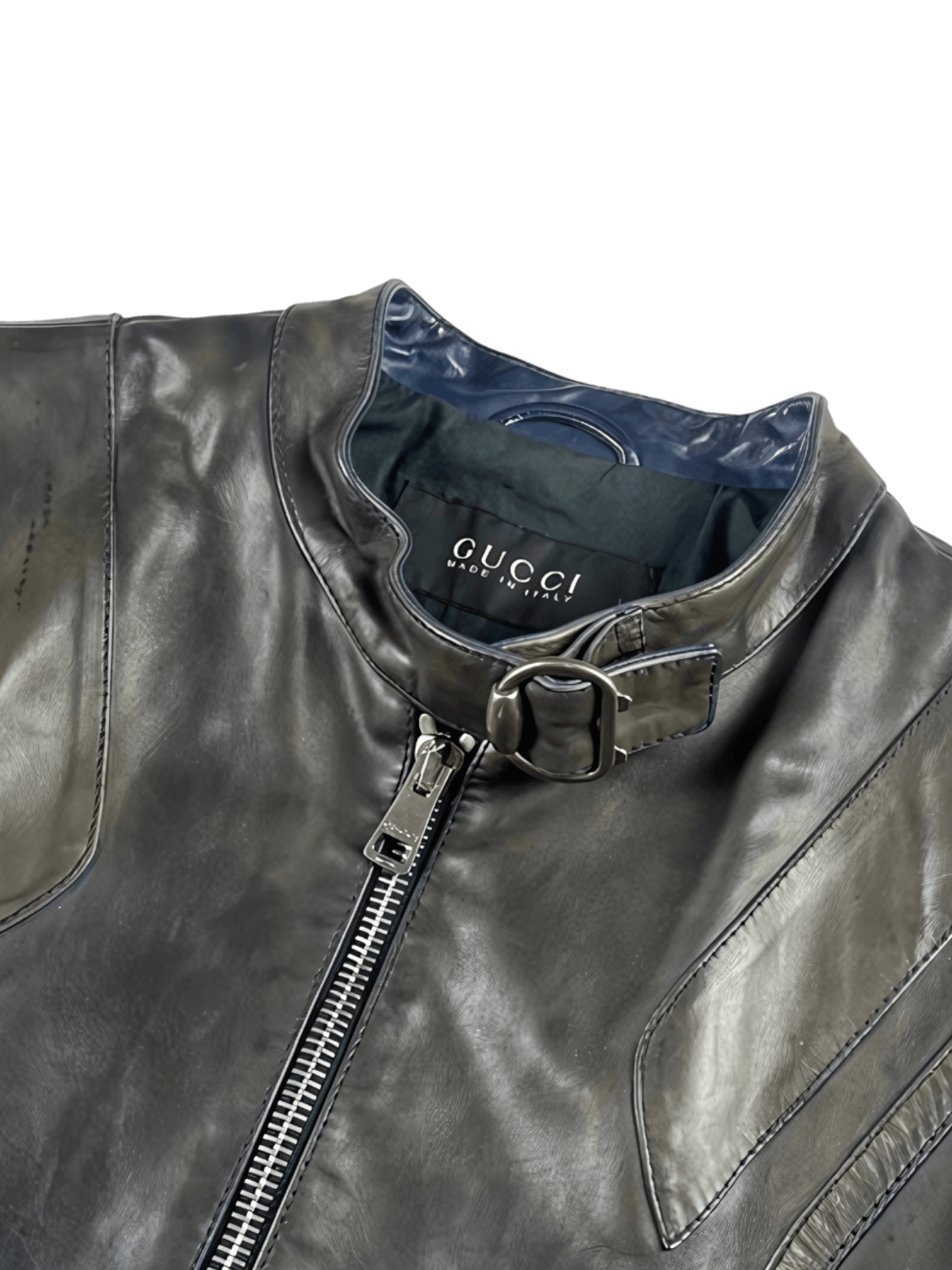 Gucci S/S 2009 RUNWAY LEATHER JACKET Size US M / EU 48-50 / 2 - 4 Thumbnail