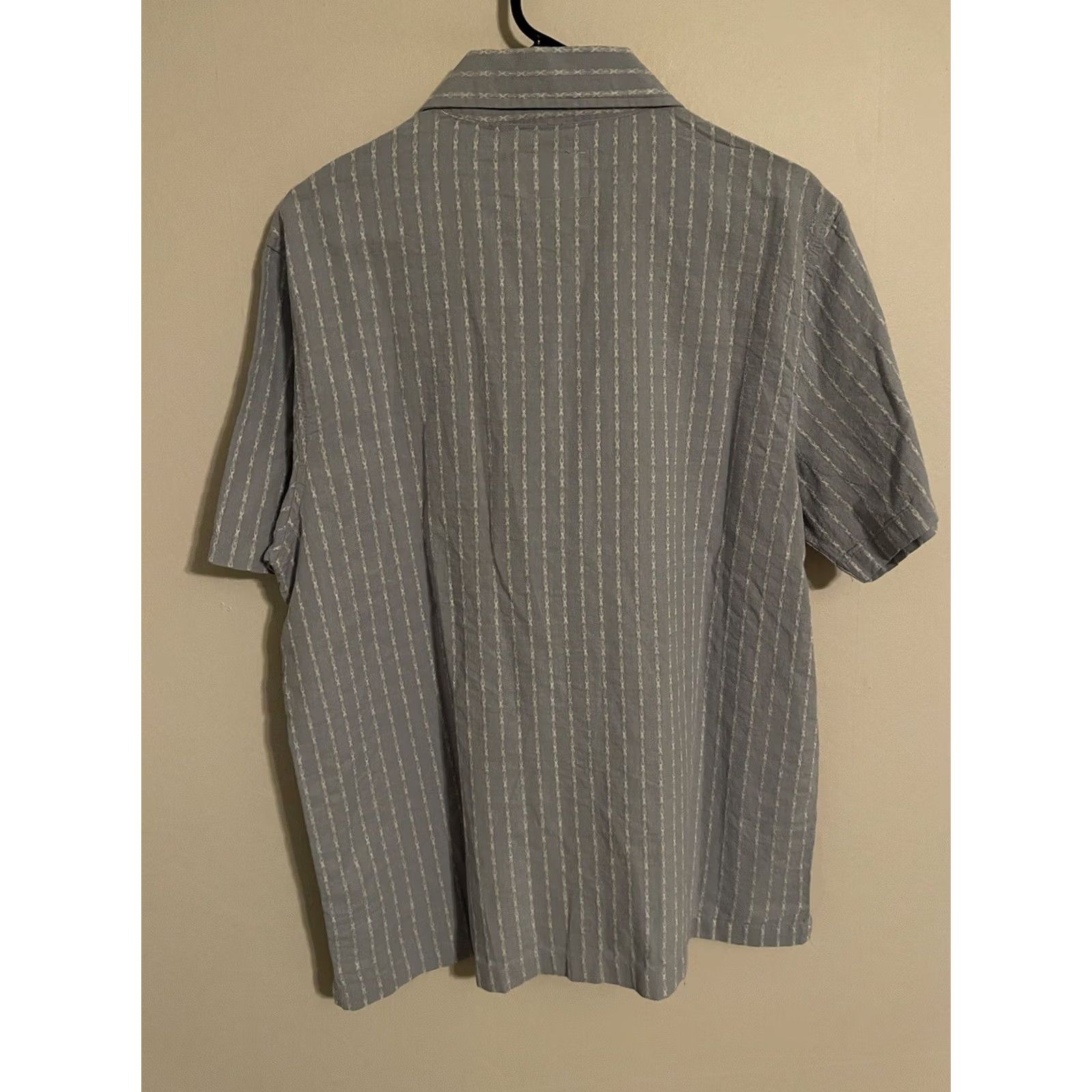 Folk Folk Harris S/S Button-Up Hawaiian Shirt Linen Blend Light Blue - Men's M - New Size US M / EU 48-50 / 2 - 4 Thumbnail