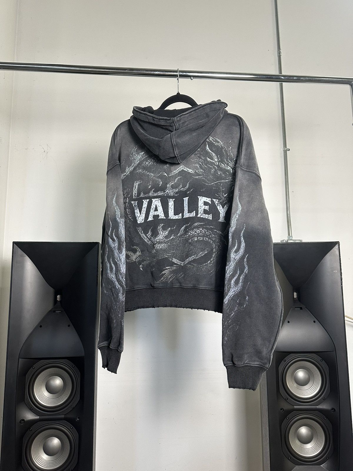 Vale Forever Serpent ‘Black’ Zip Up Hoodie