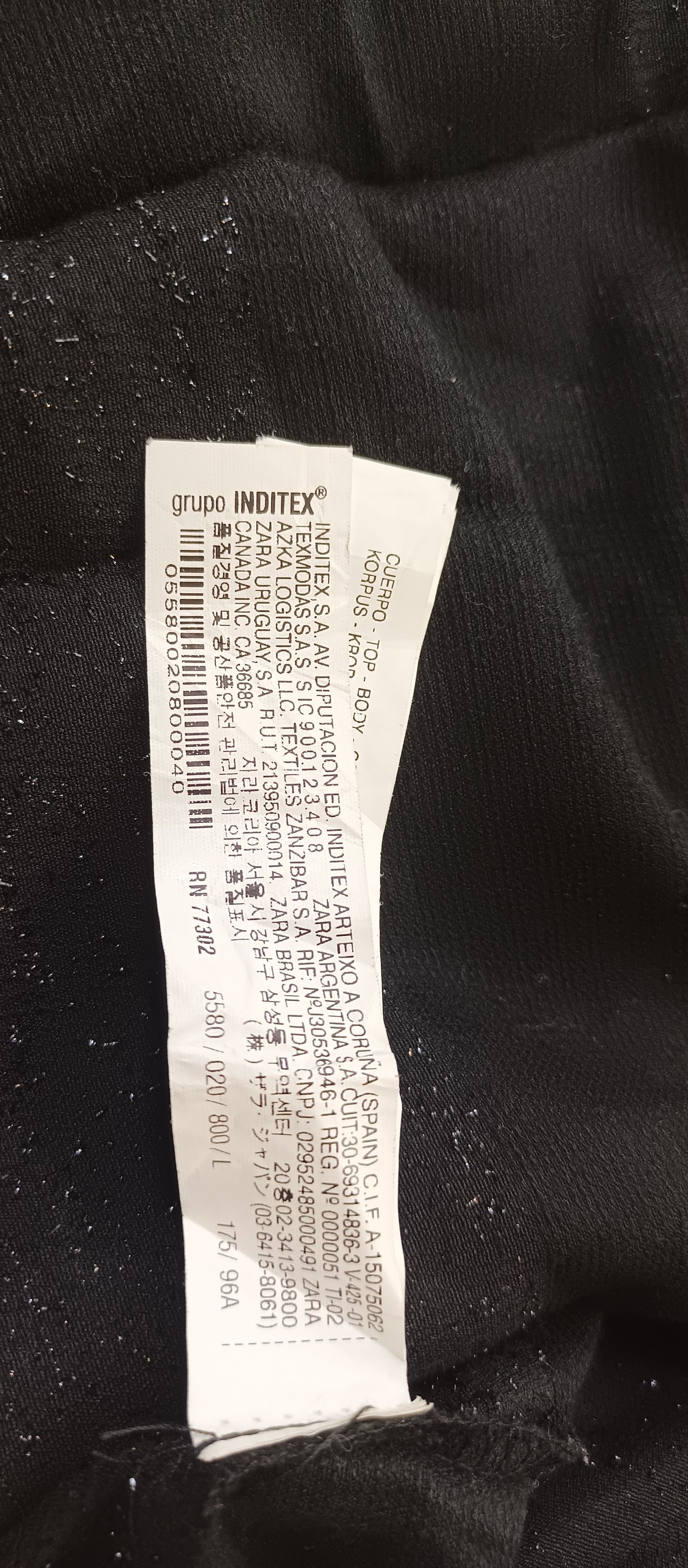 If Six Was Nine × Zara ZARA Stripped Glitter Women's Black Knitted Neck Size US L / EU 52-54 / 3 - 8 Thumbnail