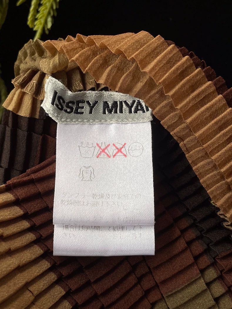Issey Miyake Issey Miyake Brown main color block pleated vest Size M / US 6-8 / IT 42-44 - 7 Thumbnail