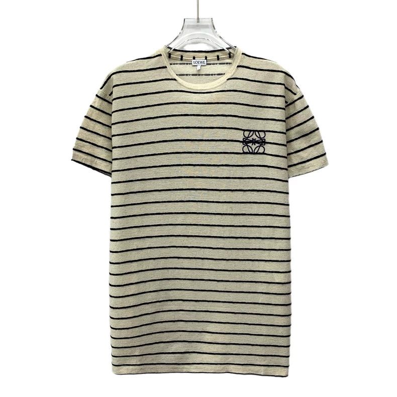Other LOEWE Patchwork striped logo embroidered cotton round neck Size XS / US 0-2 / IT 36-38 - 1 Thumbnail