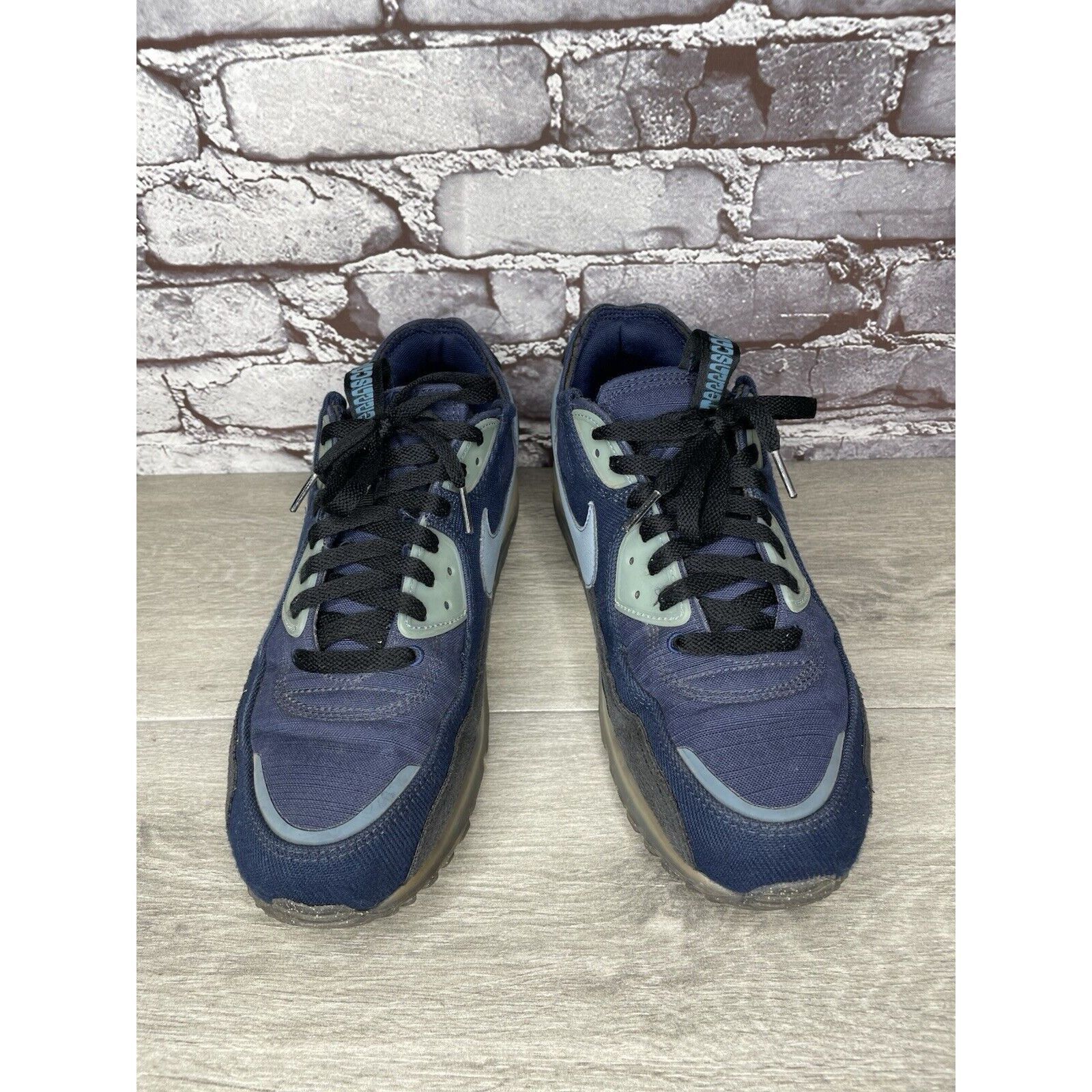 Nike Nike Air Terrascape 90 Midnight Navy Aqua Athletic Shoes Sne Size US 12 / EU 45 - 17 Thumbnail