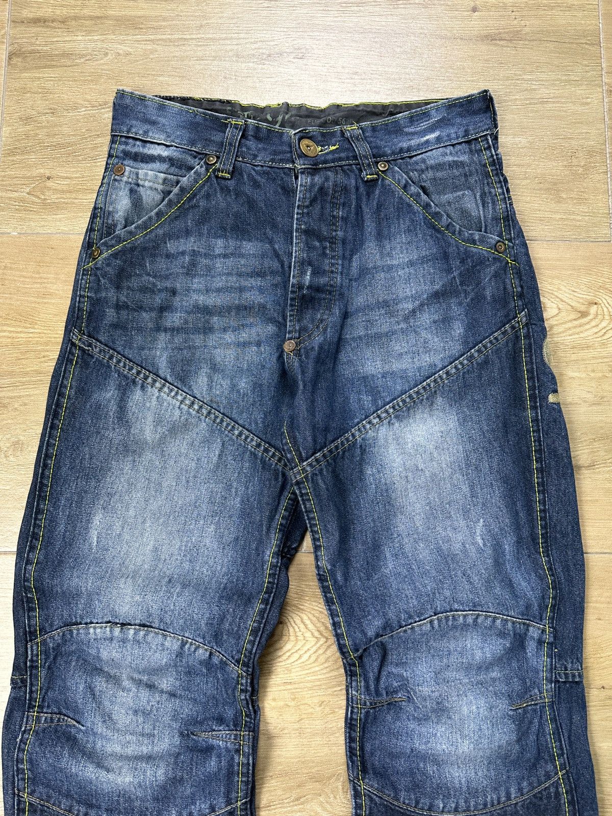 G-Star × Vintage Vintage Y2K G-Star Raw 96 Elwood 5620 Embroidery Logo Pants Size US 28 / EU 44 - 11 Thumbnail