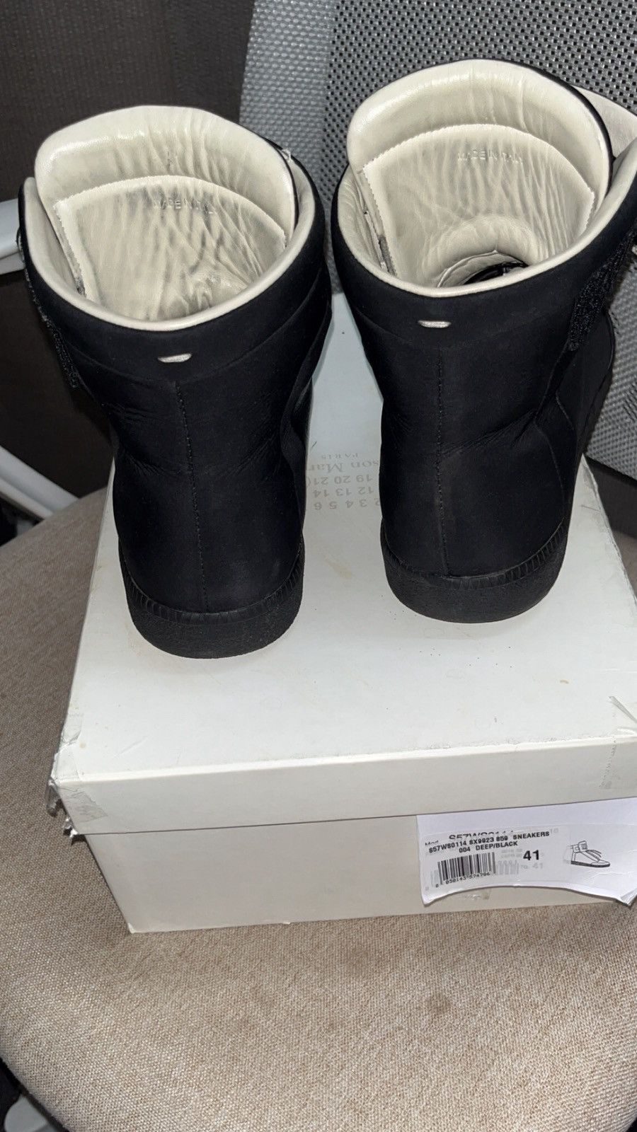 Maison Margiela Maison Margiela Future 8 41 High Top Sneakers Black Size US 8 / EU 41 - 5 Thumbnail