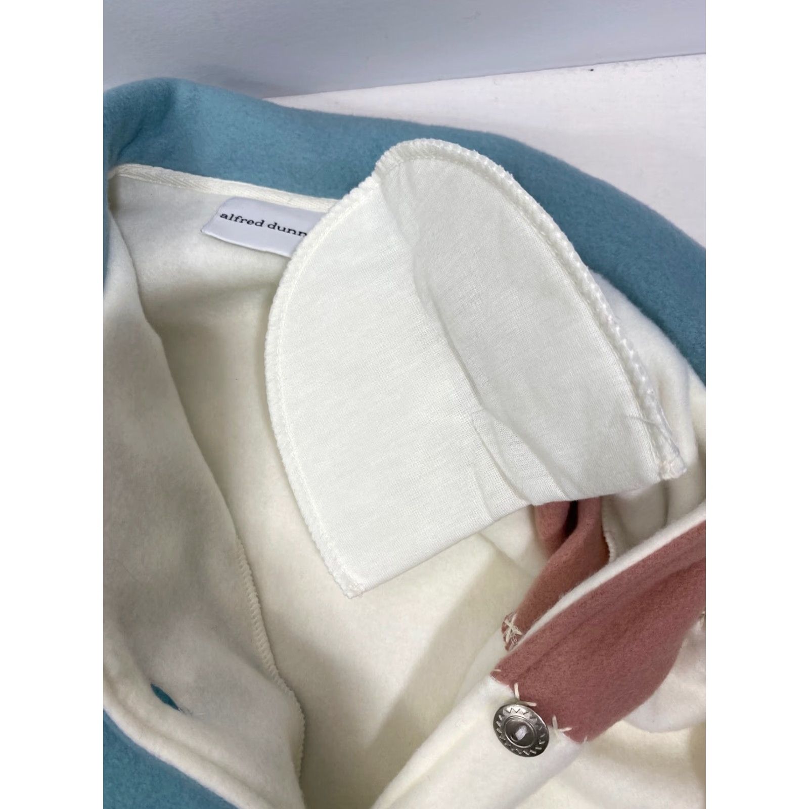 Vintage VINTAGE Alfred Dunner Button Up Fleece Jacket Long Sleeve Womens Size Medium #747 Size M / US 6-8 / IT 42-44 - 7 Thumbnail