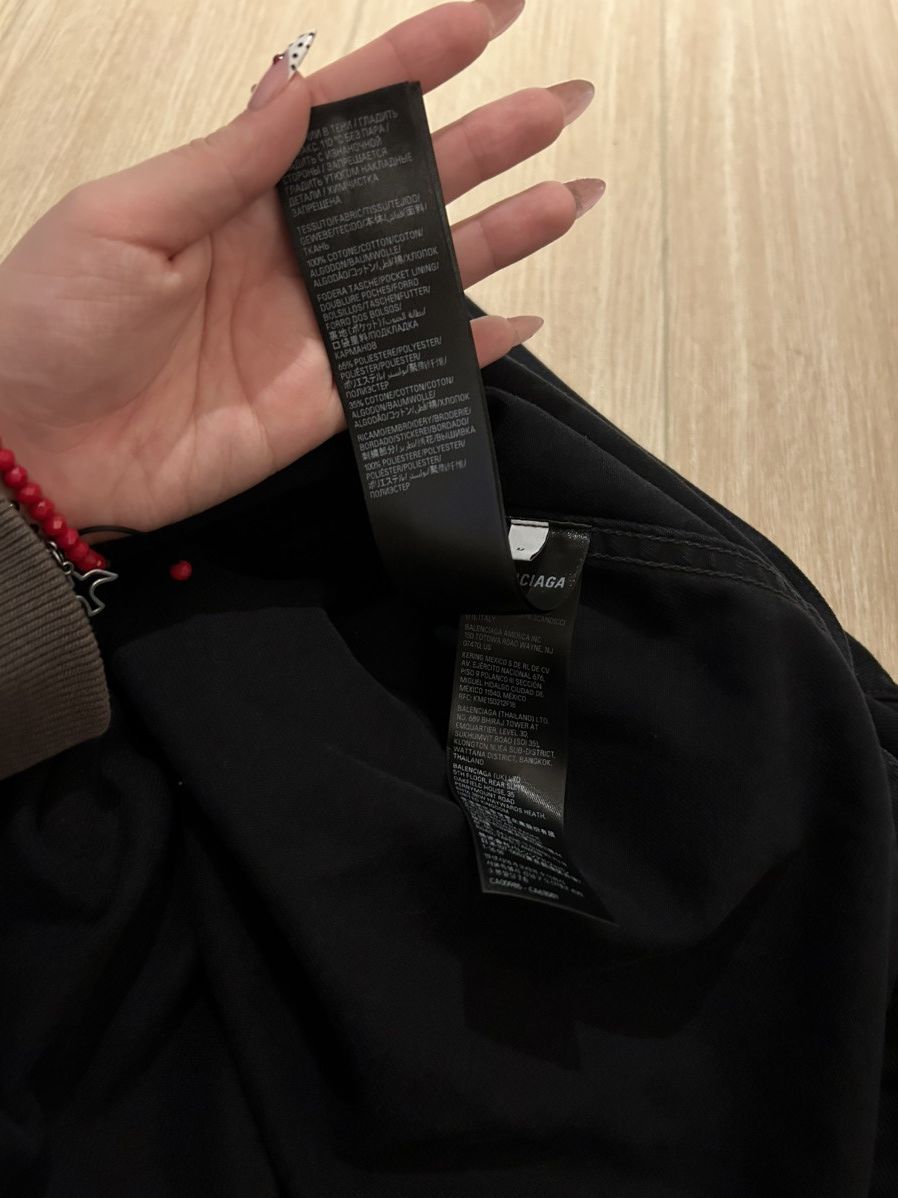Balenciaga Balenciaga Gaffer Denim Jacket Size US XL / EU 56 / 4 - 4 Thumbnail