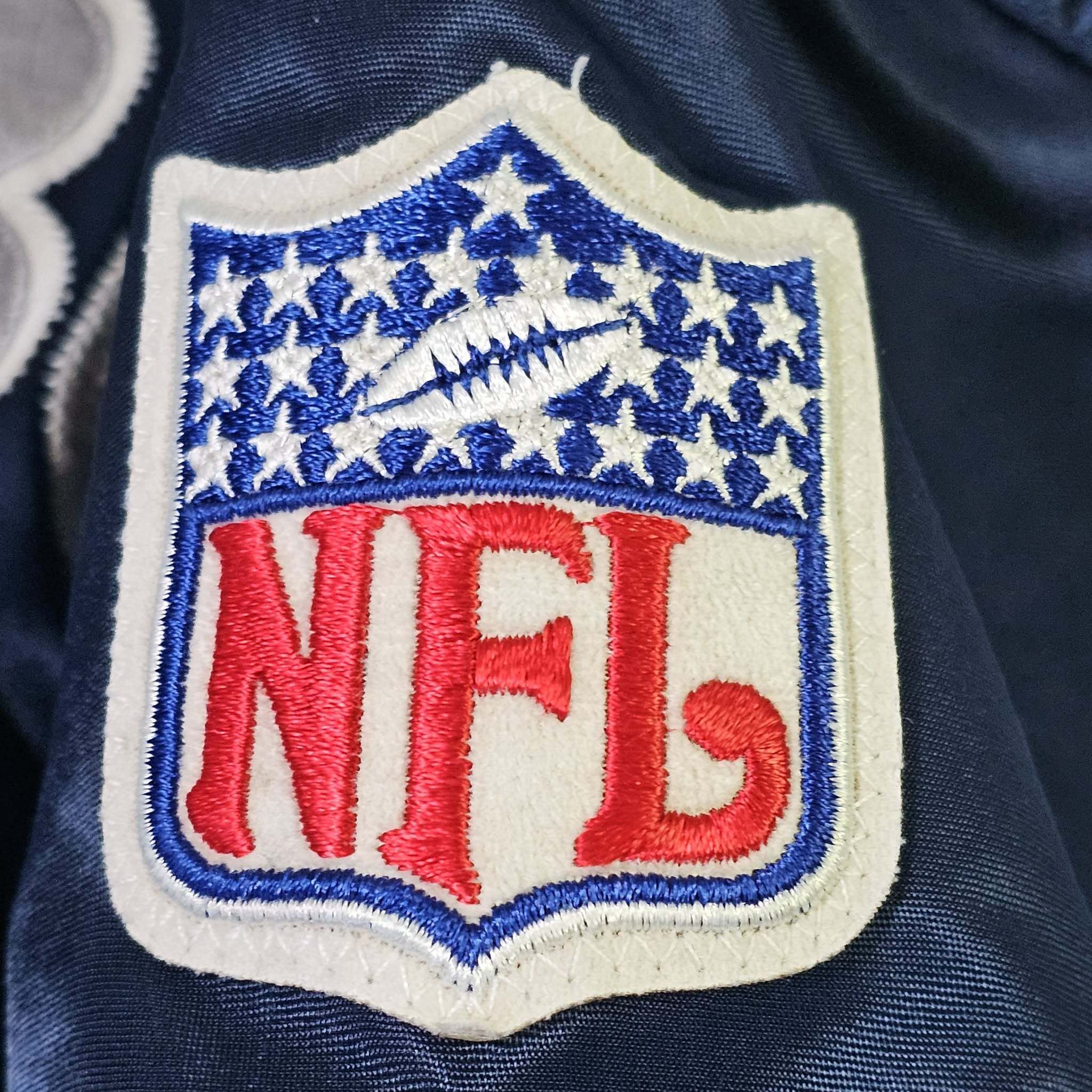 NFL Dallas Cowboys Vintage 80s Starter Satin Bomber Jacket Size US S / EU 44-46 / 1 - 8 Thumbnail