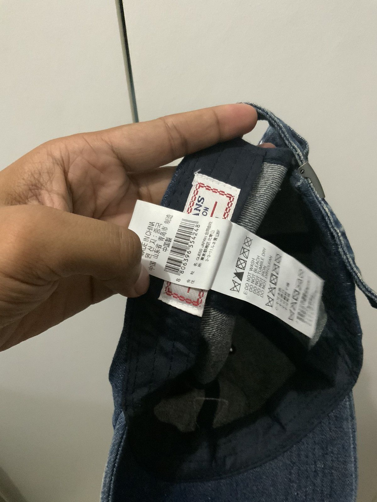 Denime Guess Jeans Denime Hat Size ONE SIZE - 12 Thumbnail