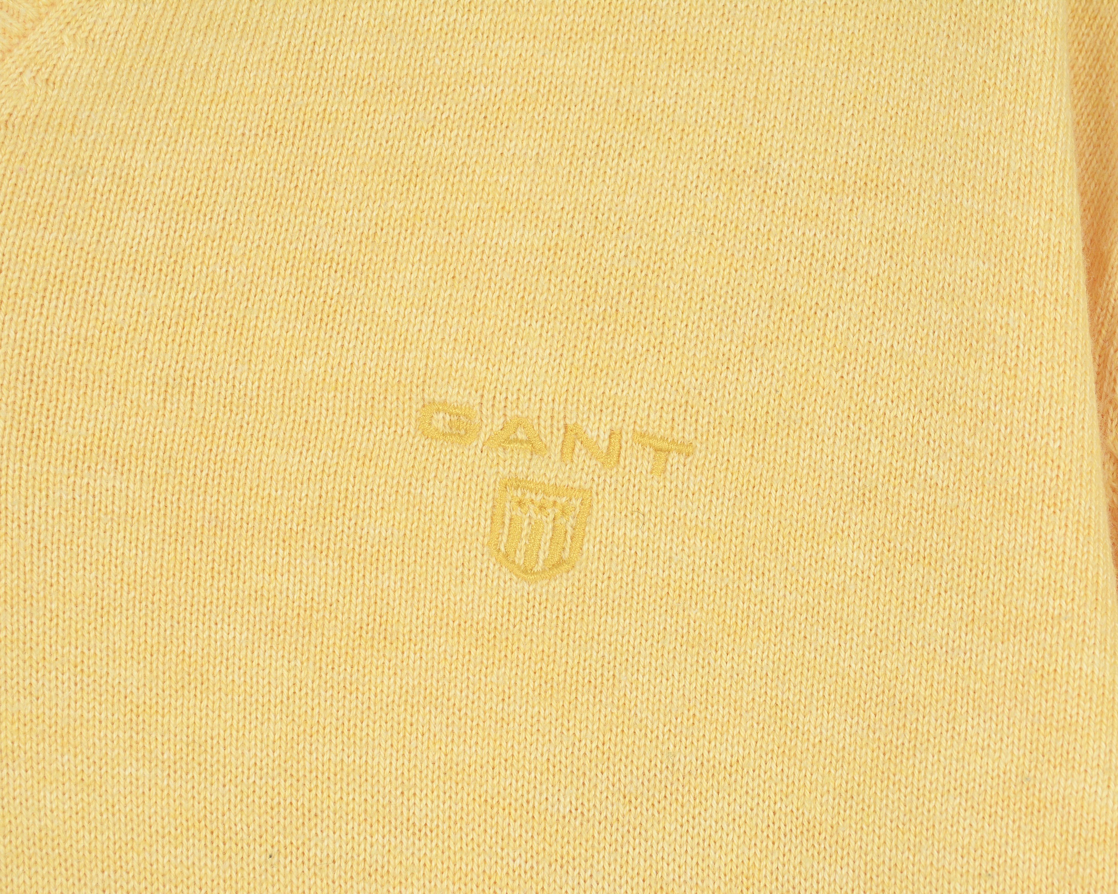 Gant GANT Sweater Cotton V-Neck Pullover Jumper Thin Knit Top Size US M / EU 48-50 / 2 - 3 Thumbnail