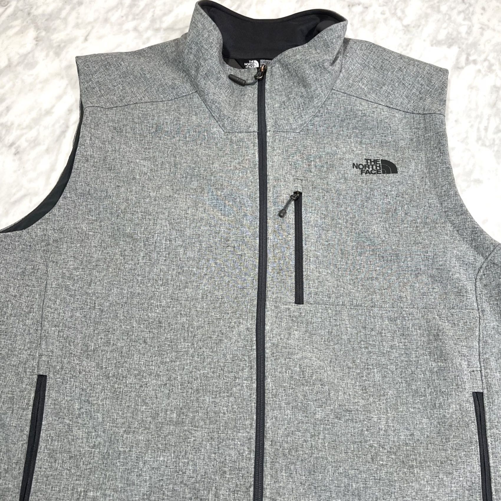 The North Face The North Face Vest Mens 2XL Gray Softshell Full Zip Pockets WindWall Size US XXL / EU 58 / 5 - 3 Thumbnail