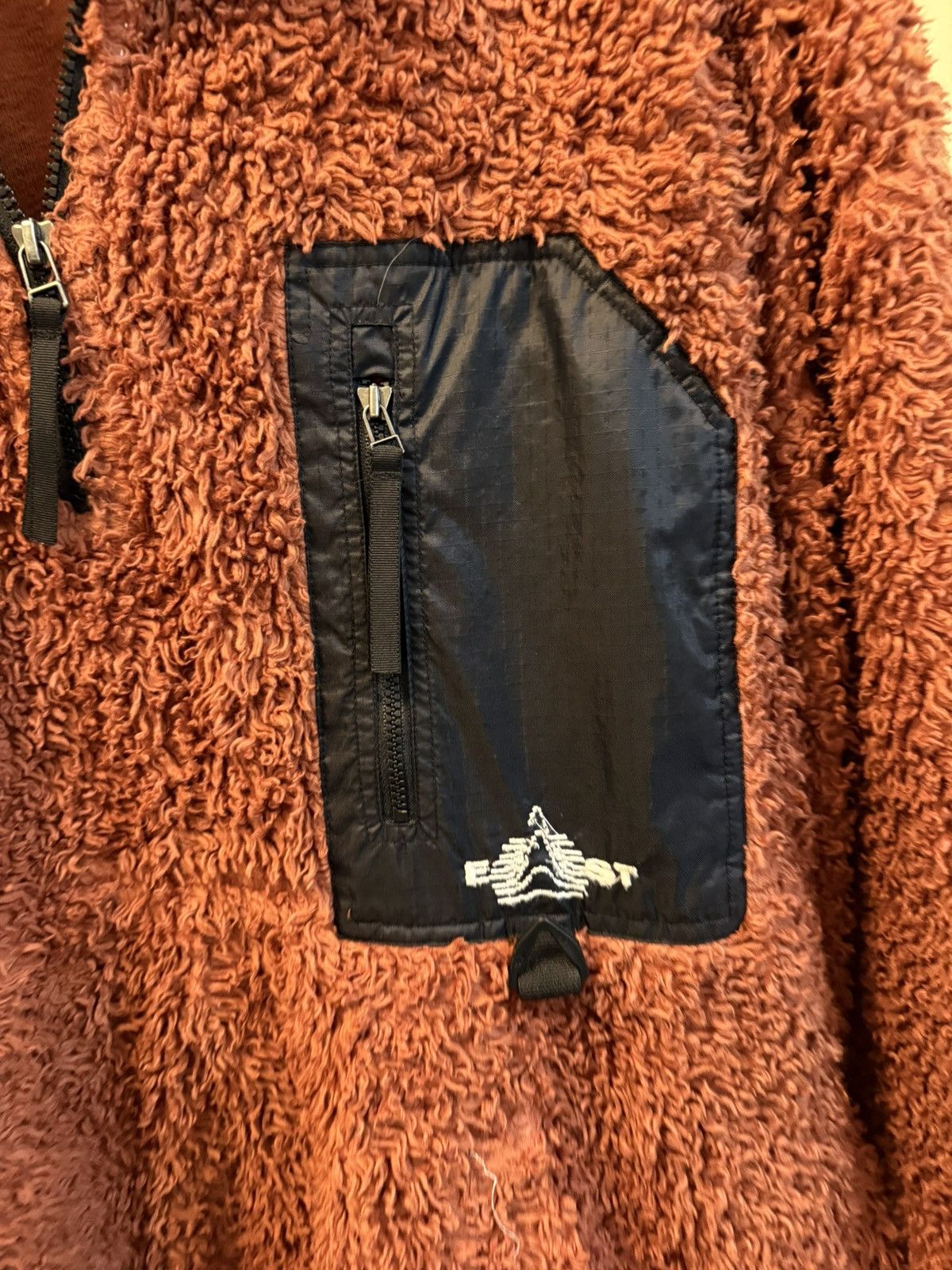 18 East Echo Quarter Zip Sherpa Pullover Size US L / EU 52-54 / 3 - 4 Thumbnail