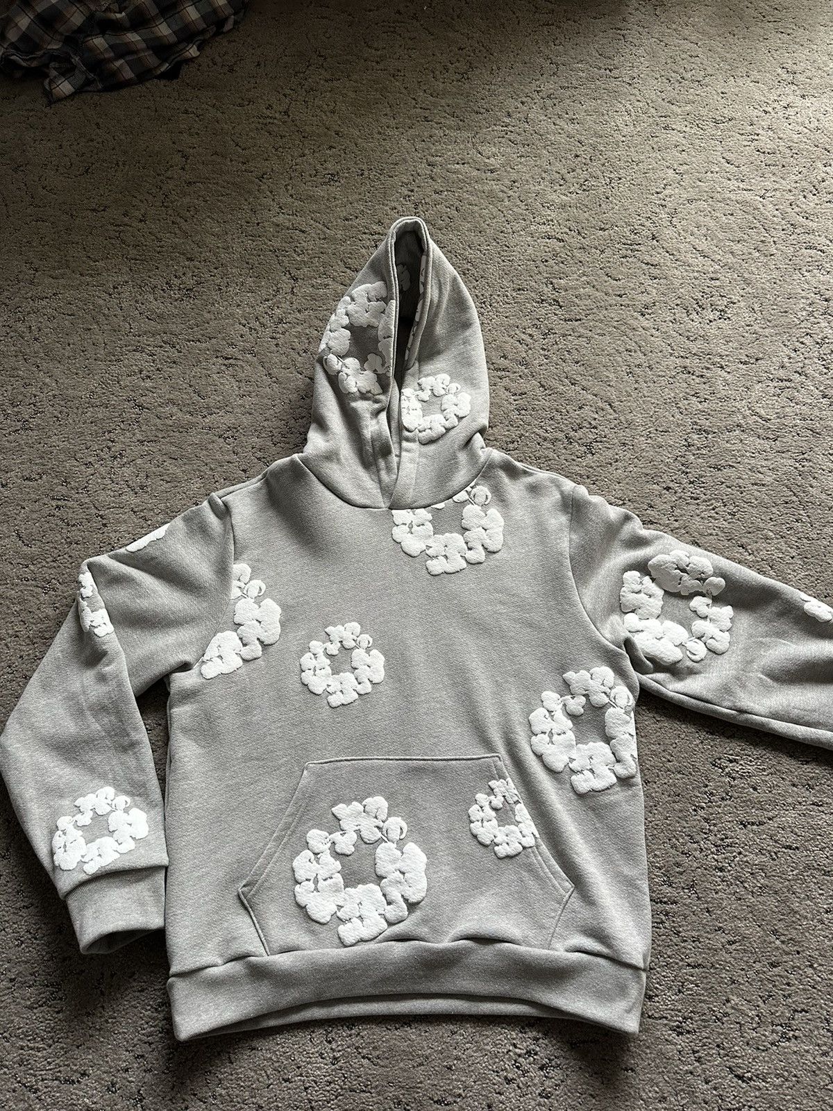 DENIM TEARS BRAND NEW Denim tears all-over wreath hoodie