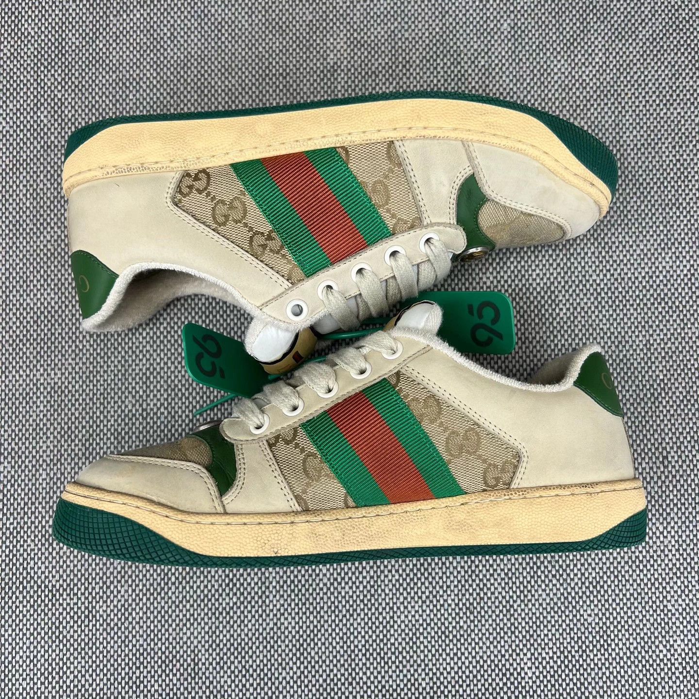 Gucci Gucci Rhyton Green Women's 36 New Worn 2x Size US 5 / IT 35 - 2 Thumbnail
