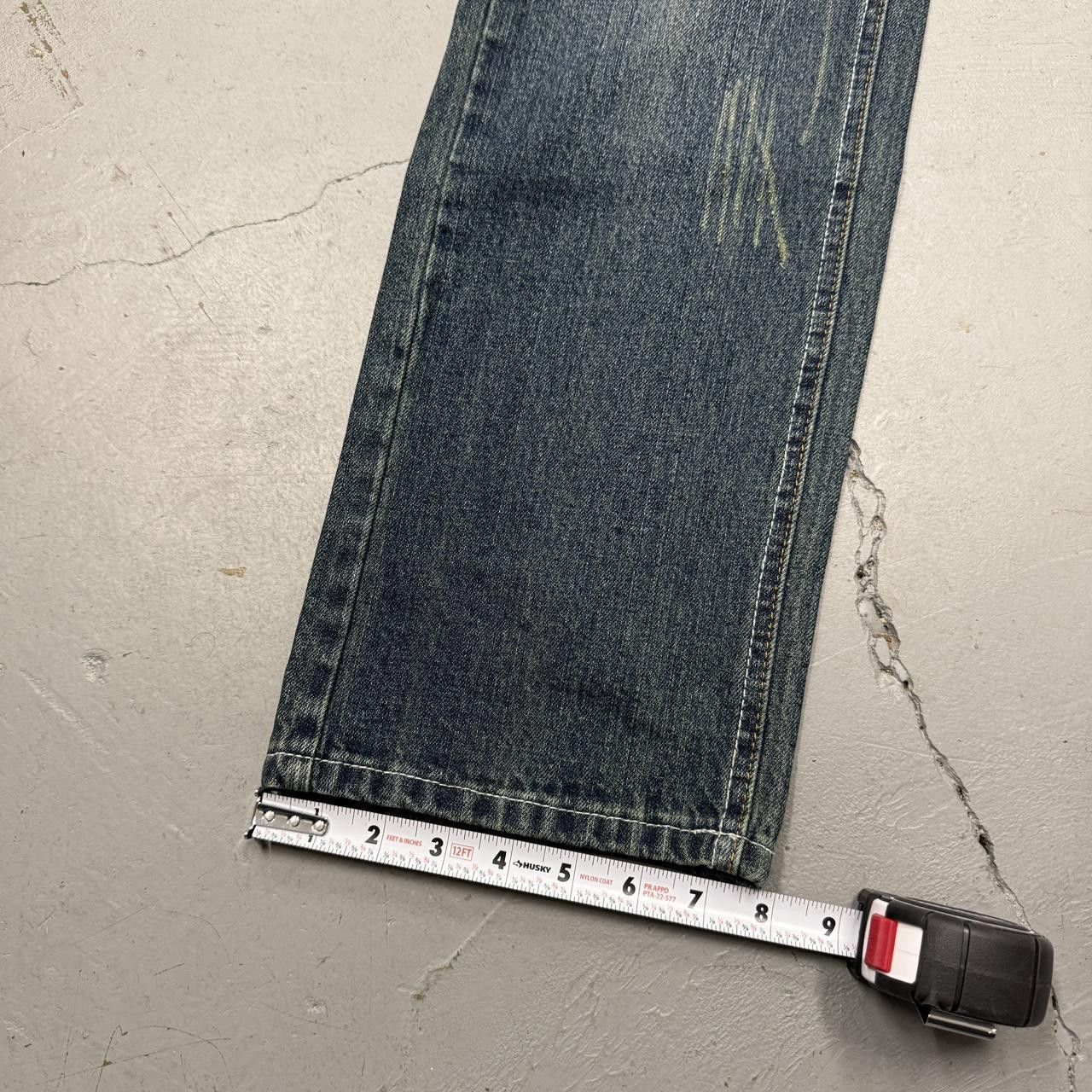 Affliction Y2K Crosses Affliction Men’s Embroidered Jeans 32 x 31 Size US 32 / EU 48 - 7 Thumbnail