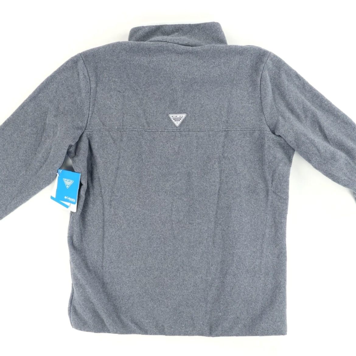 Vintage Columbia PFG Harborside Snap Fleece Solid Long Sleeve Sweatshirt Gray Women's XL Shirt Size XL / US 12-14 / IT 48-50 - 4 Thumbnail