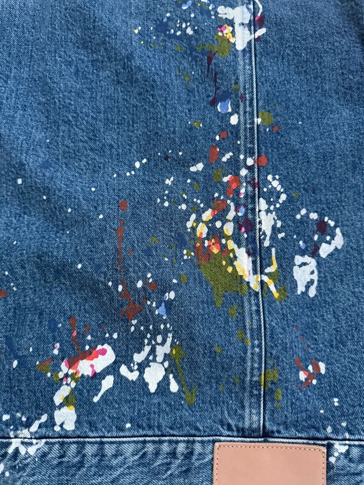 Calvin Klein Calvin Klein paint jacket Size US L / EU 52-54 / 3 - 8 Thumbnail