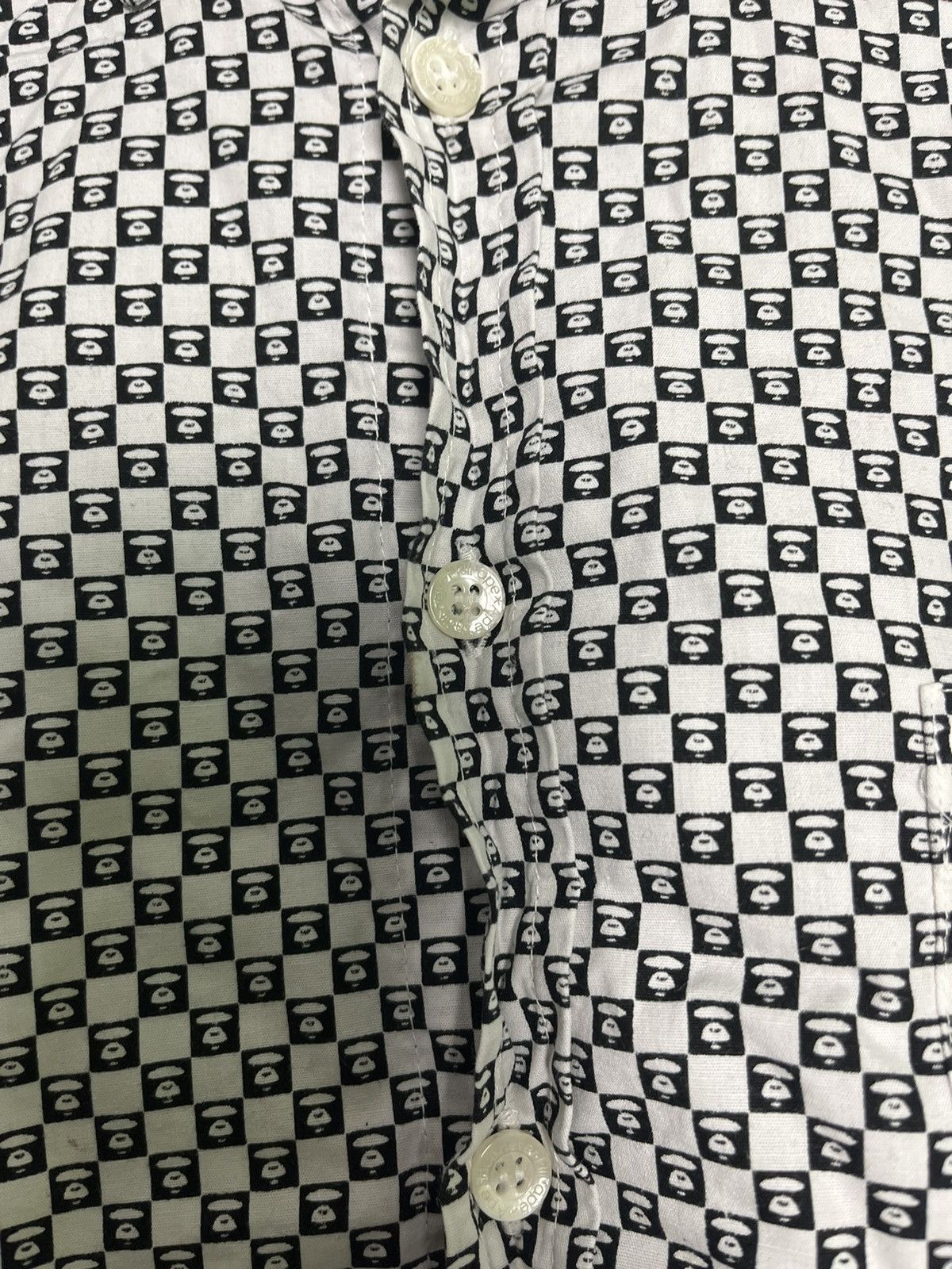 Bape × Vintage 🔥Vintage Bape Shirt A Bathing Ape y2k rare Size US S / EU 44-46 / 1 - 9 Thumbnail
