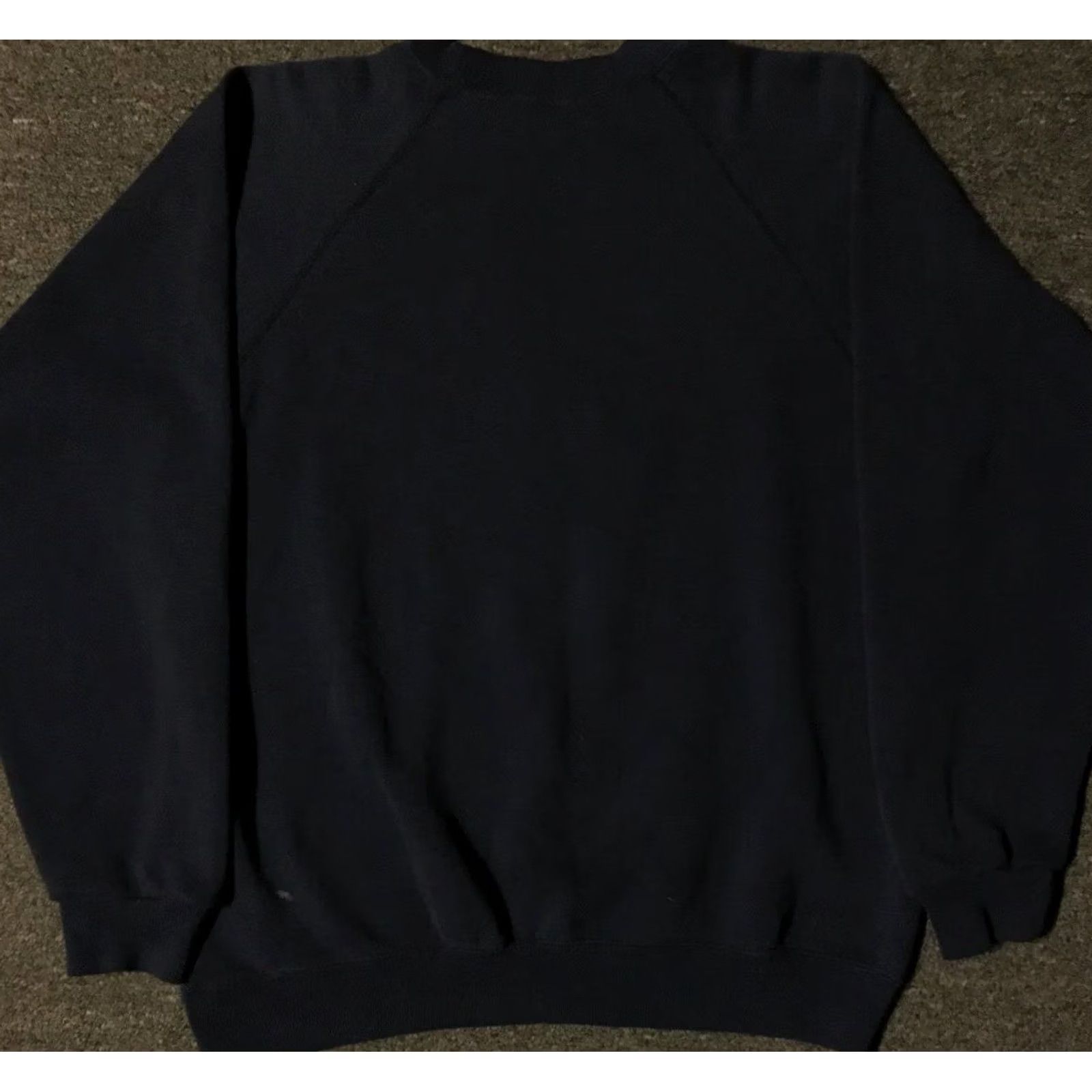 Vintage VINTAGE US Navy Spellout Sweatshirt Hoodie L Mens Blue 80s 90s College Band Navy Seal Military Graves? Size US L / EU 52-54 / 3 - 3 Thumbnail