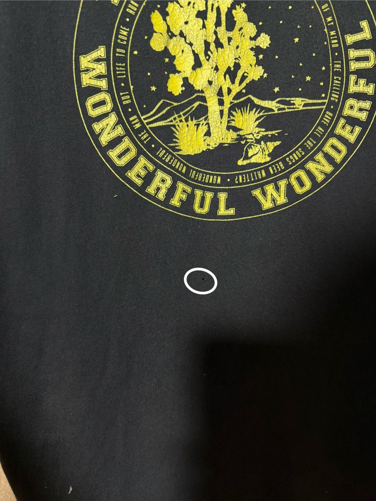 Band Tees The Killers World Tour Wonderful Wonderful Rock T-Shirt Size US L / EU 52-54 / 3 - 6 Thumbnail