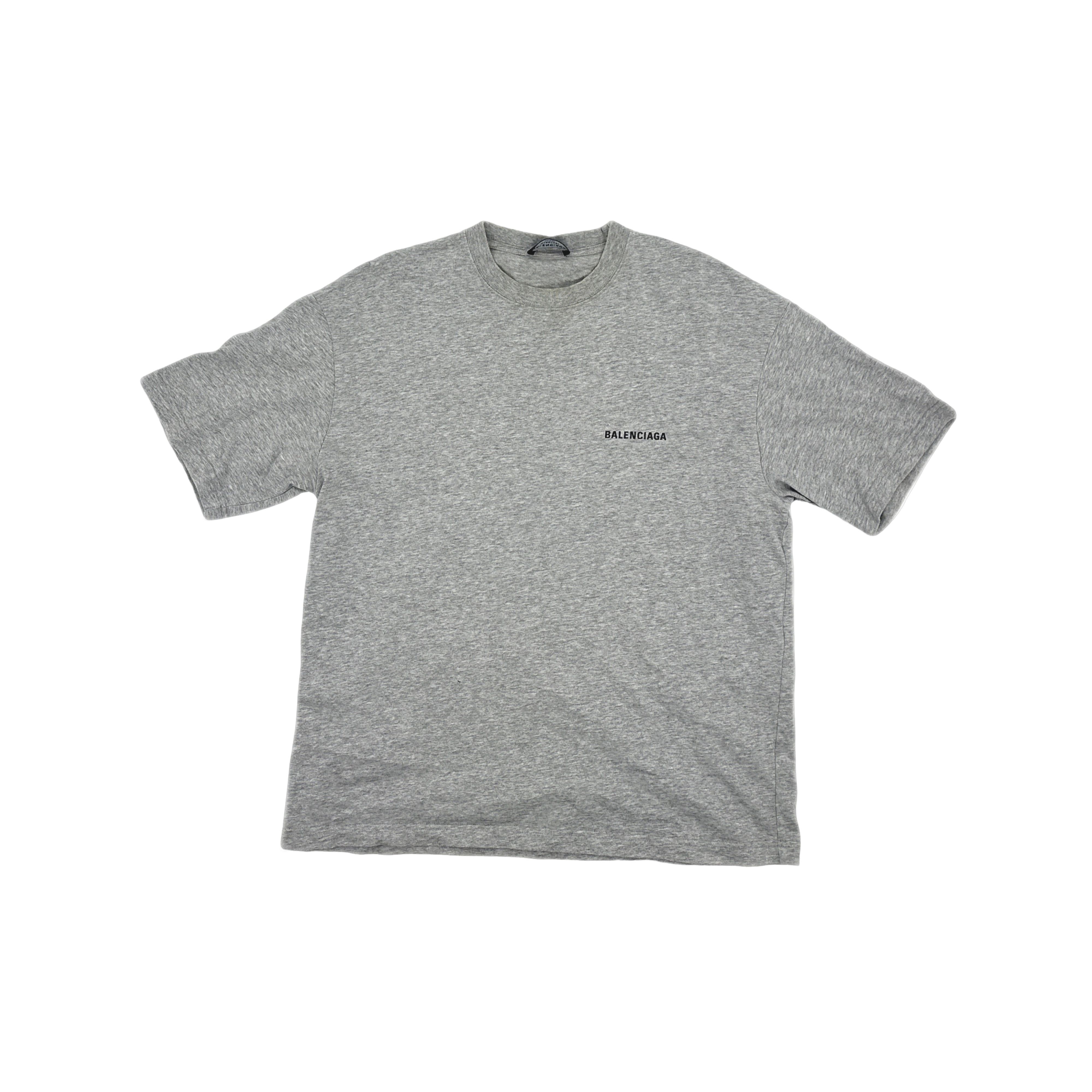 Balenciaga Balenciaga Logo Print Vintage Jersey T-Shirt S Size US S / EU 44-46 / 1 - 1 Thumbnail