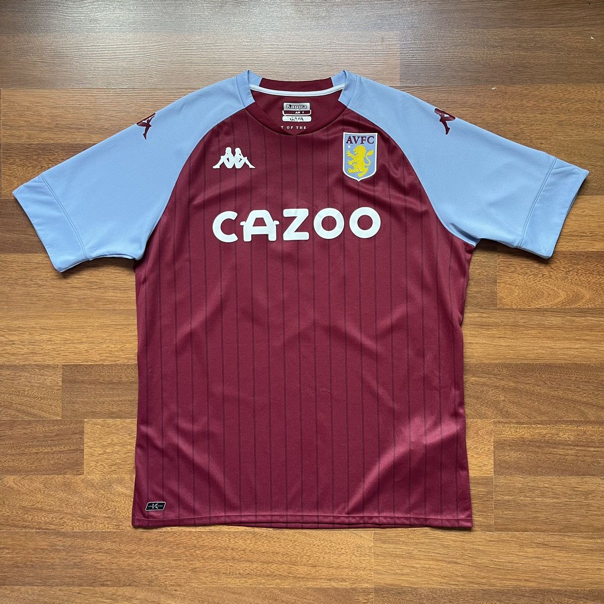 アストン・ビラ Kappa Grealish 10 L Men's 2020/21 Kappa Aston Villa Grealish #10 Player Issued