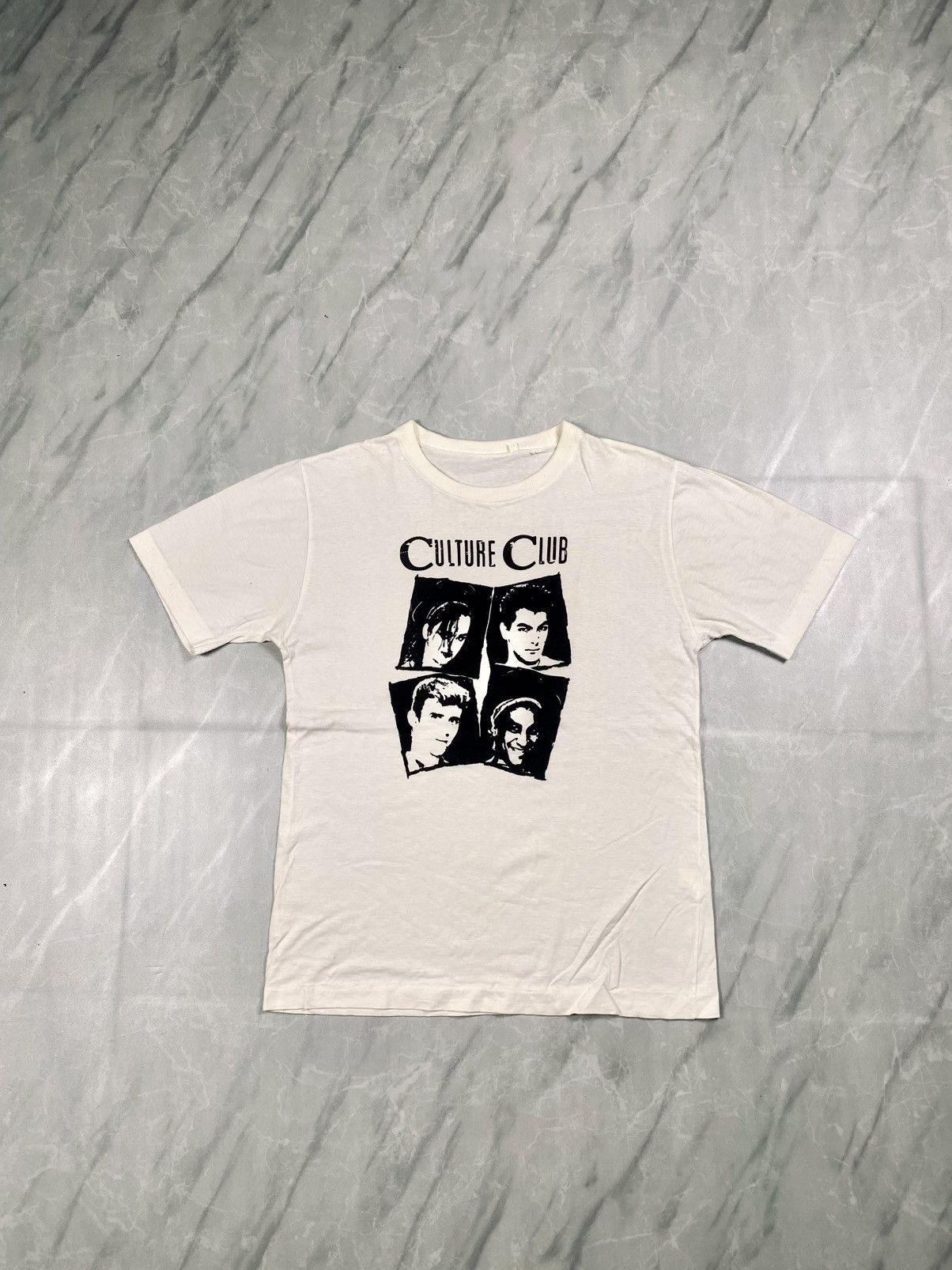 Band Tees Rare 80s Culture Club New Wave Band Tee Size US S / EU 44-46 / 1 - 1 Thumbnail