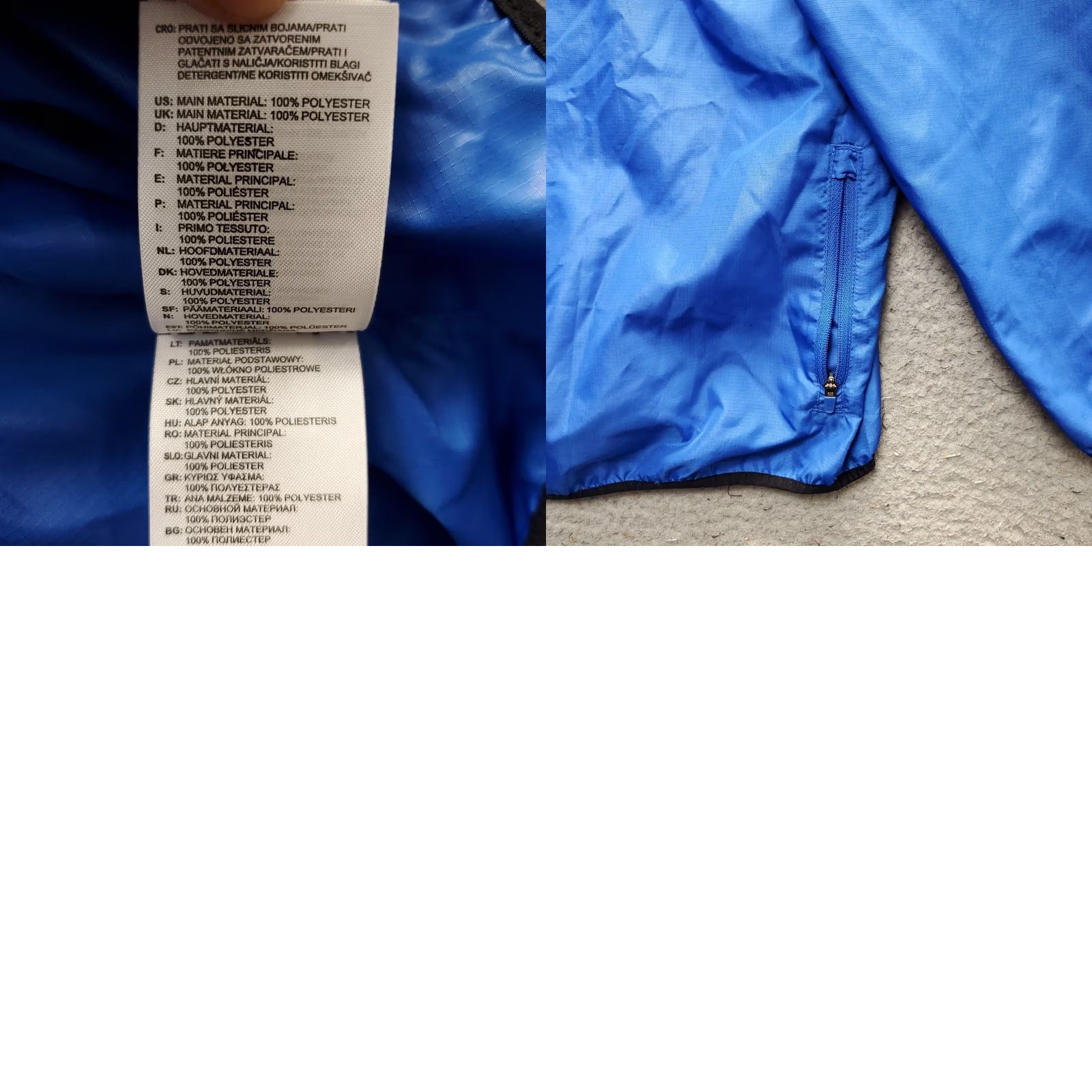 Adidas Adidas Response Packable Windbreaker Jacket Mens XL Blue Lightweight Full Zip Size US XL / EU 56 / 4 - 8 Thumbnail